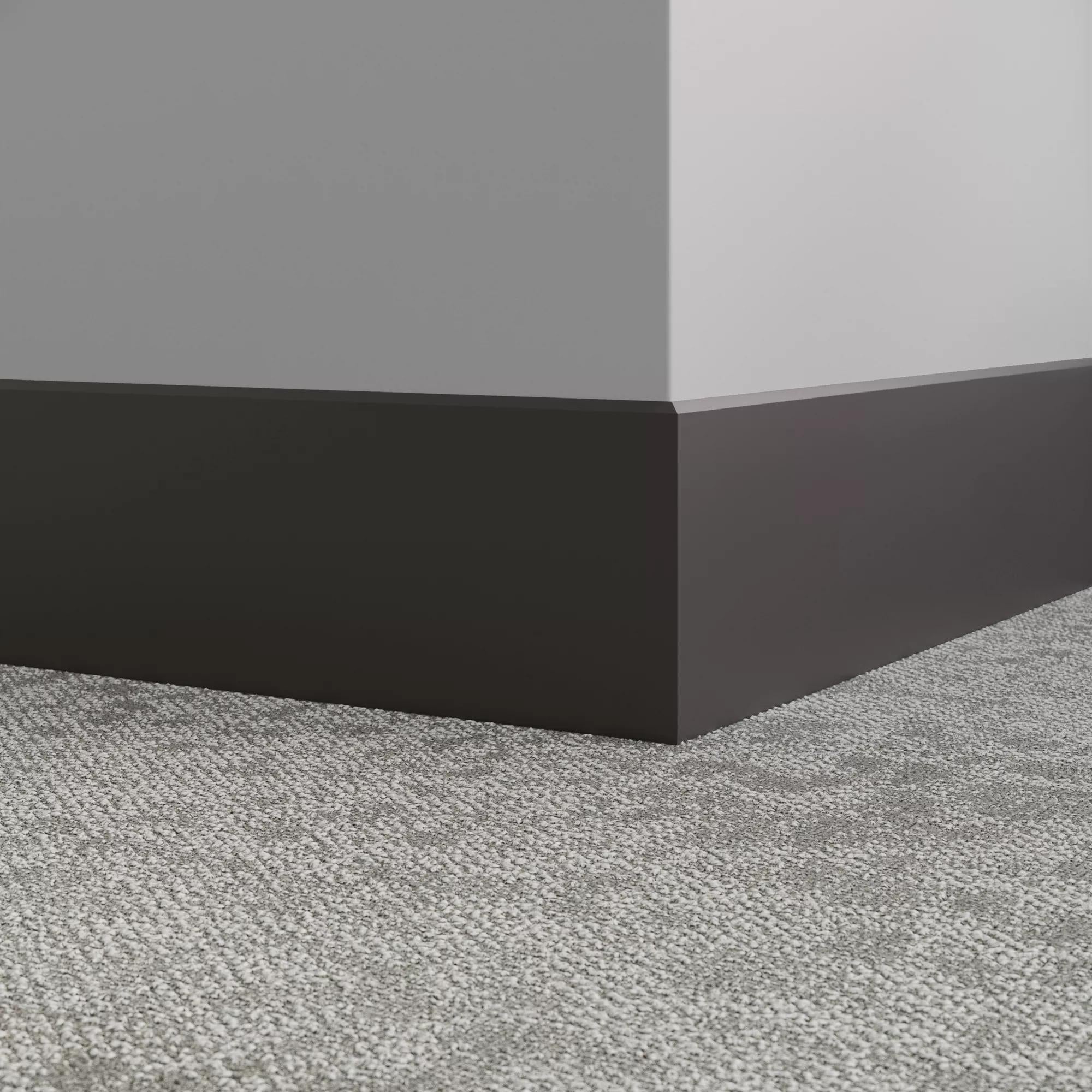 Tarkett / Johnsonite Millwork Exhibit 6" 44 Dark Brown 6" x 8' by 1/4"