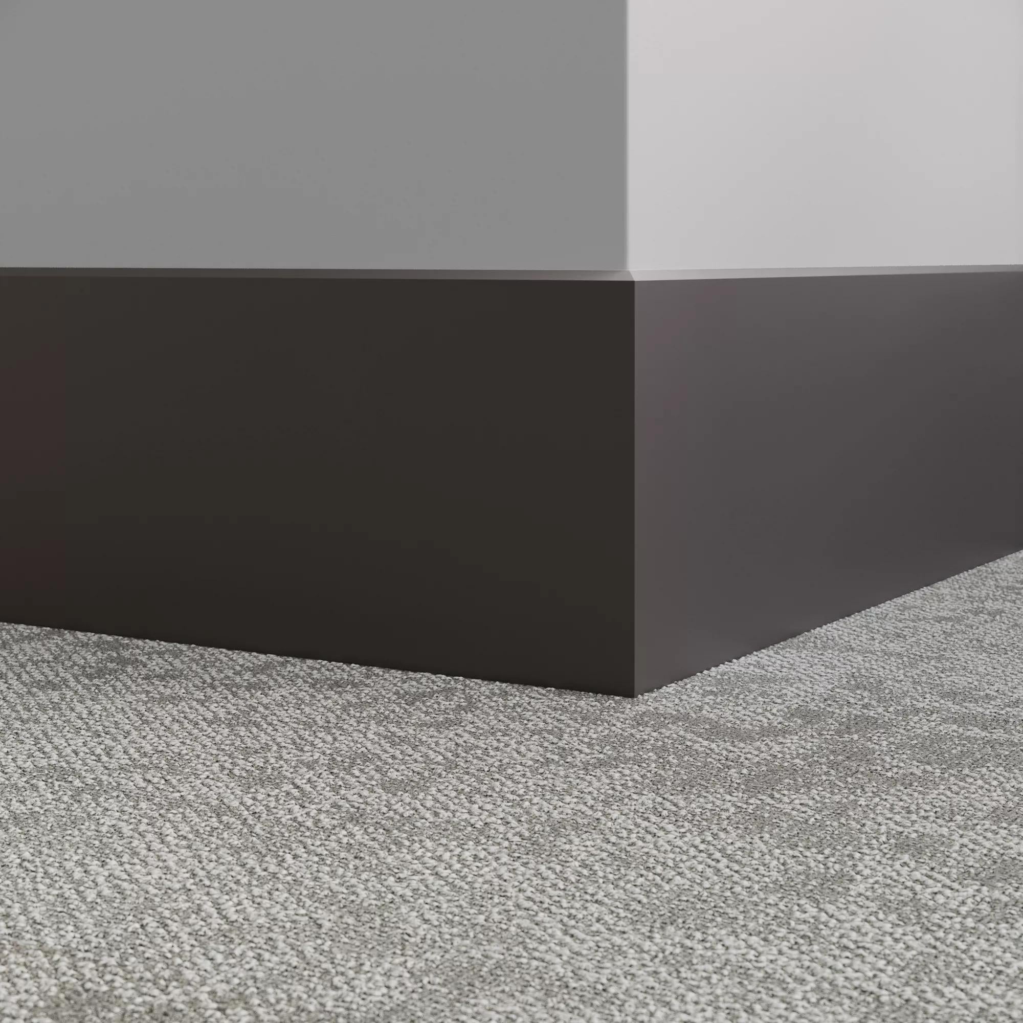 Tarkett / Johnsonite Millwork Exhibit 8" 44 Dark Brown 8" x 8' by 1/4"