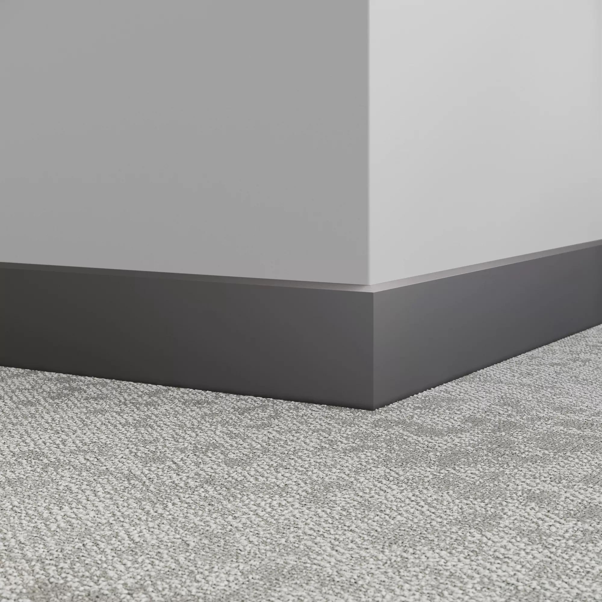 Tarkett / Johnsonite Millwork Exhibit 4.25" 44 Dark Brown 4.25" x 8' by 1/4"