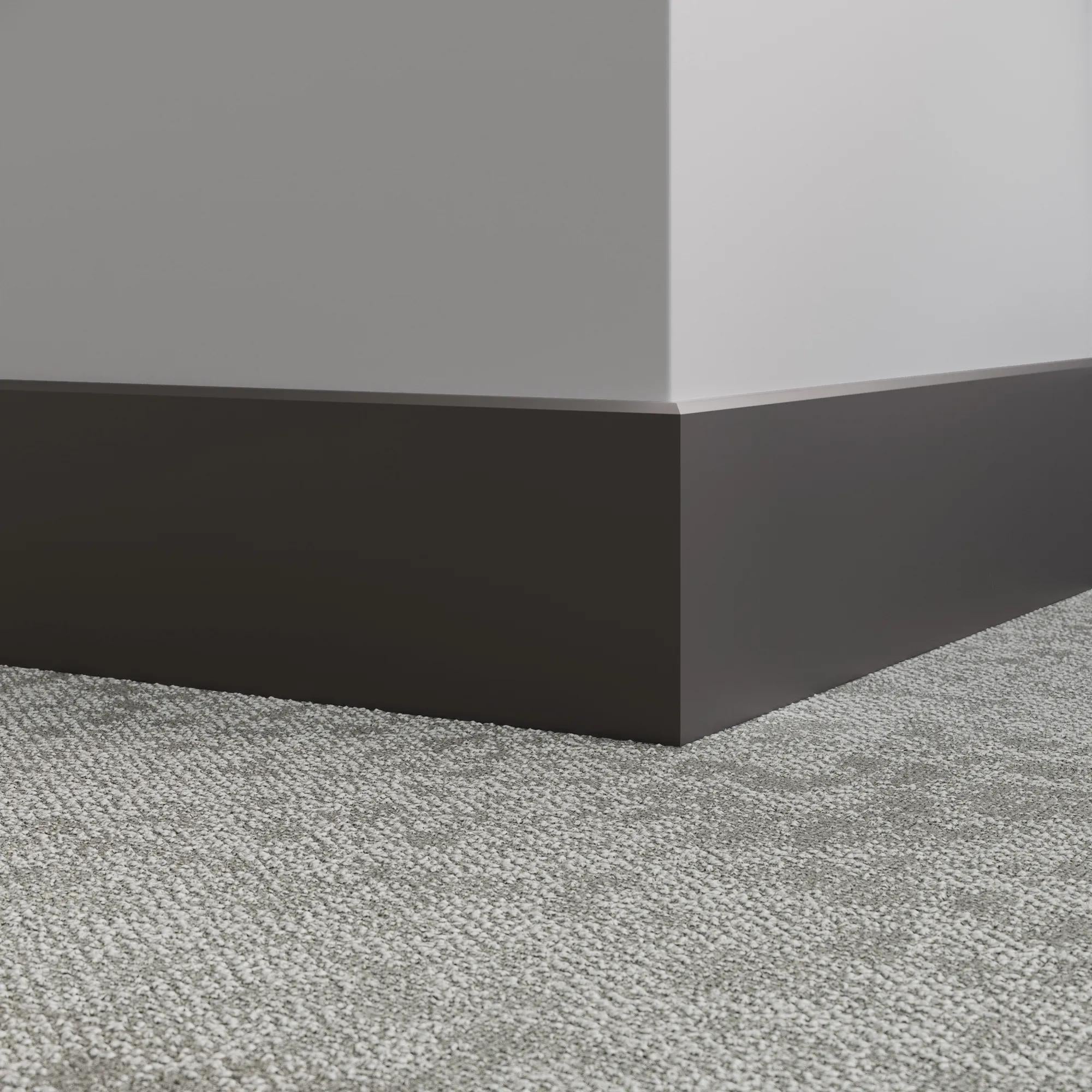 Tarkett / Johnsonite Millwork Mandalay 6" 44 Dark Brown 6" x 8' by 3/8" – product image showing size, style, and brand details.
