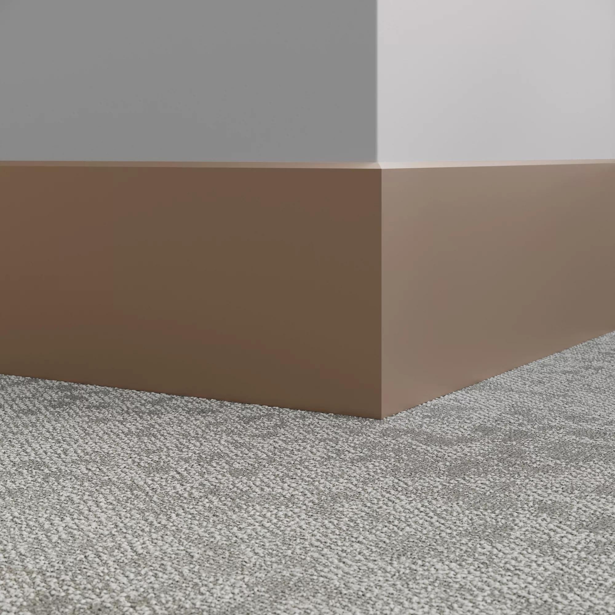 Tarkett / Johnsonite Millwork Exhibit 8" 45 Sandalwood 8" x 8' by 1/4"