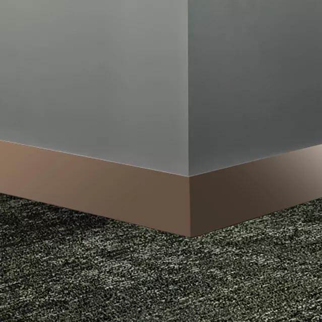 Tarkett / Johnsonite Millwork Monument 4" 45 Sandalwood 4" x 8' by 1/4" – product image showing size, style, and brand details.