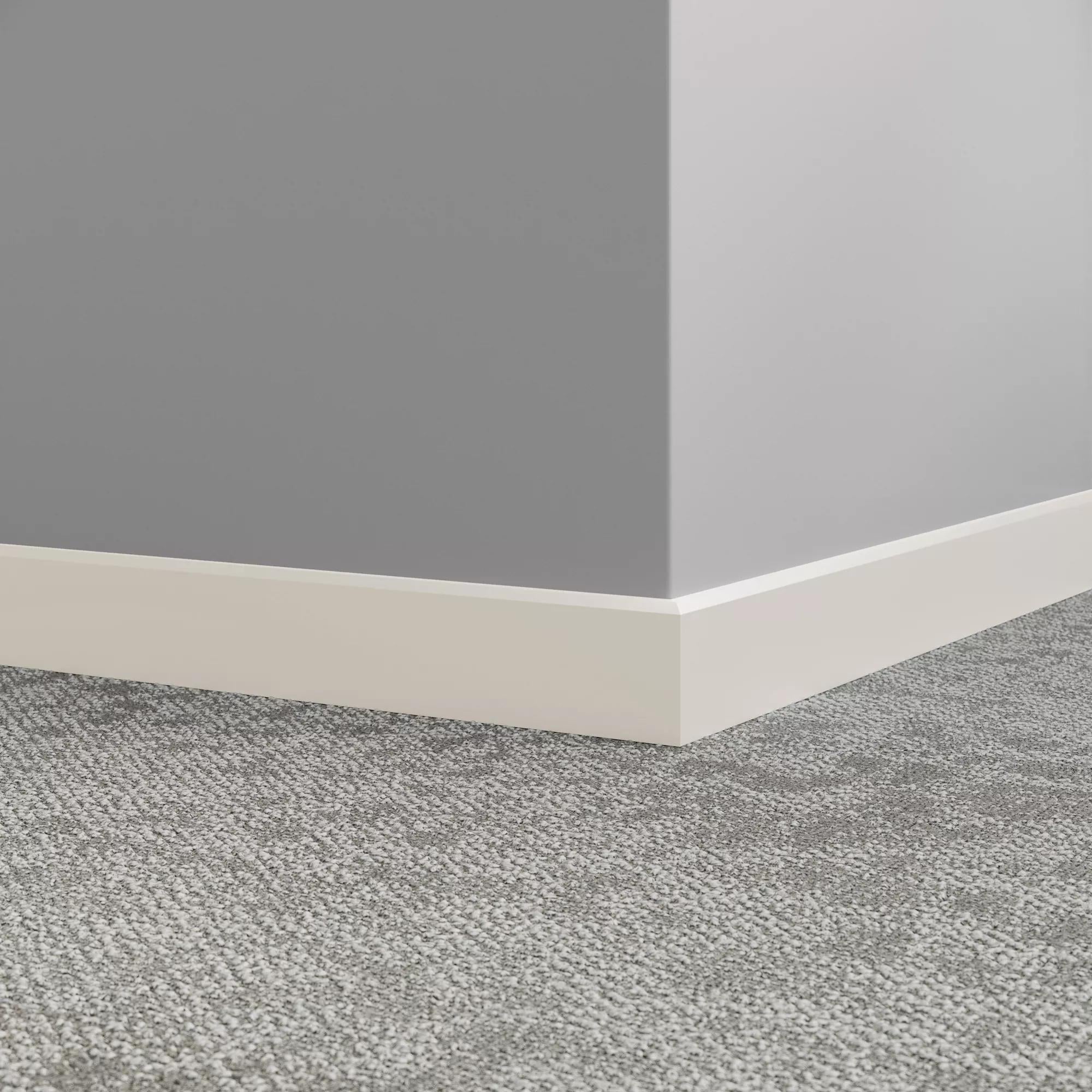 Tarkett / Johnsonite Millwork Mandalay 2-1/2" 460 Cotton 2.5" x 8' by 3/8" (40 LF/box)