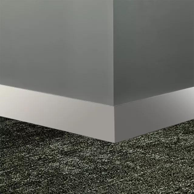 Tarkett / Johnsonite Millwork Monument 4" 460 Cotton 4" x 8' by 1/4" – product image showing size, style, and brand details.