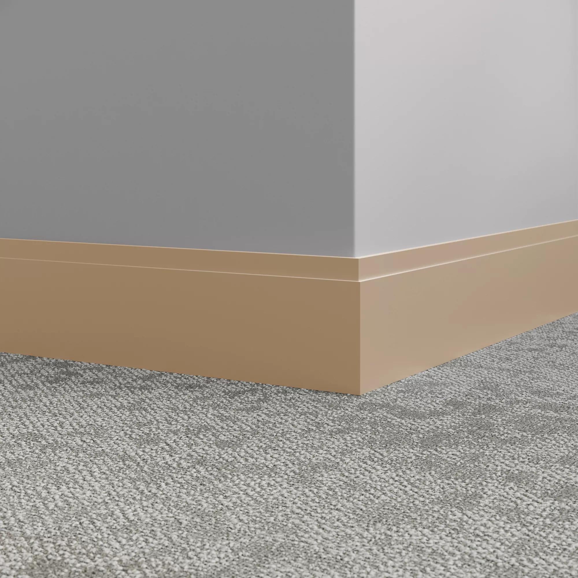 Tarkett / Johnsonite Millwork Equinox 4-1/2" 461 Wicker 4.5" x 8' by 3/8" (40 LF/box)