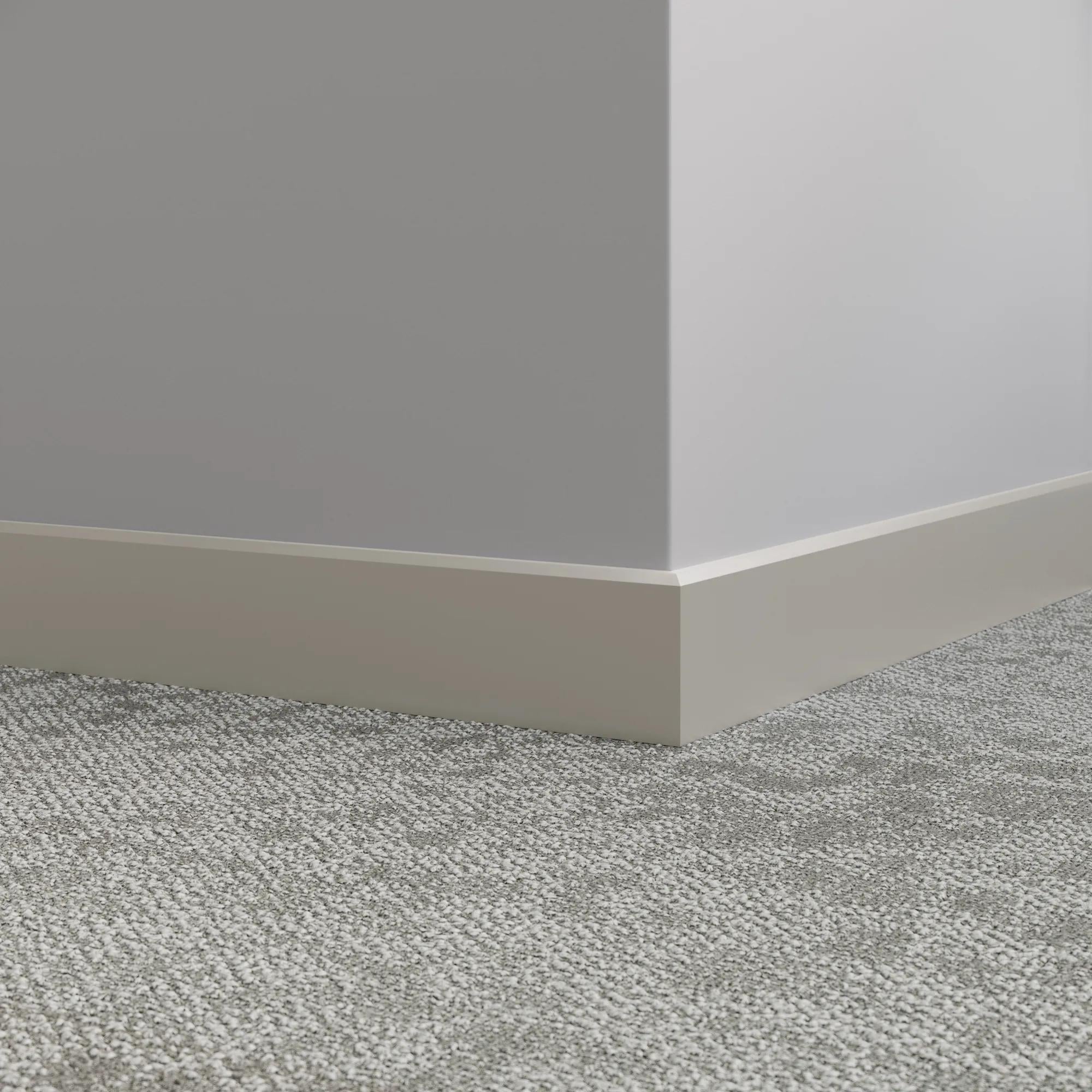 Tarkett / Johnsonite Millwork Mandalay 4-1/2" 469 Mystify 4.5" x 8' by 3/8" – product image showing size, style, and brand details.