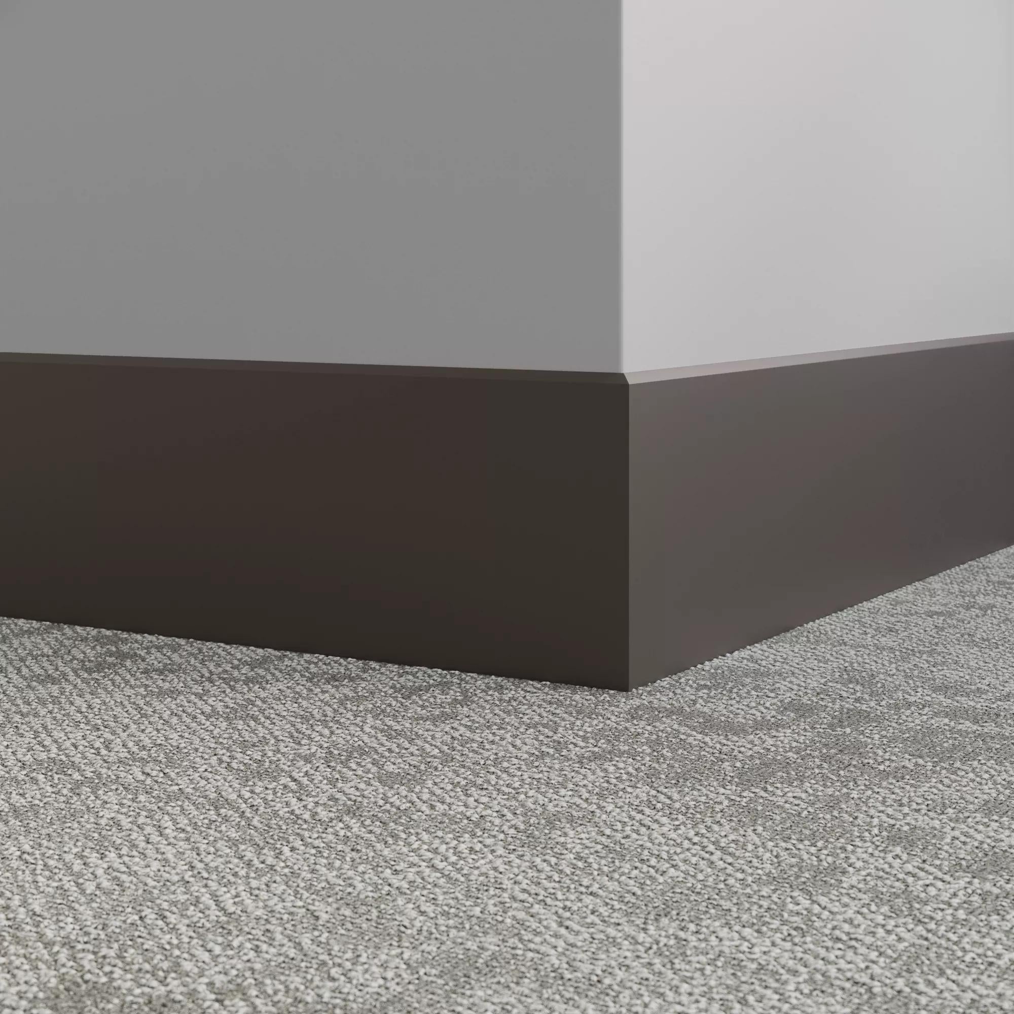 Tarkett / Johnsonite Millwork Exhibit 6" 47 Brown 6" x 8' by 1/4"