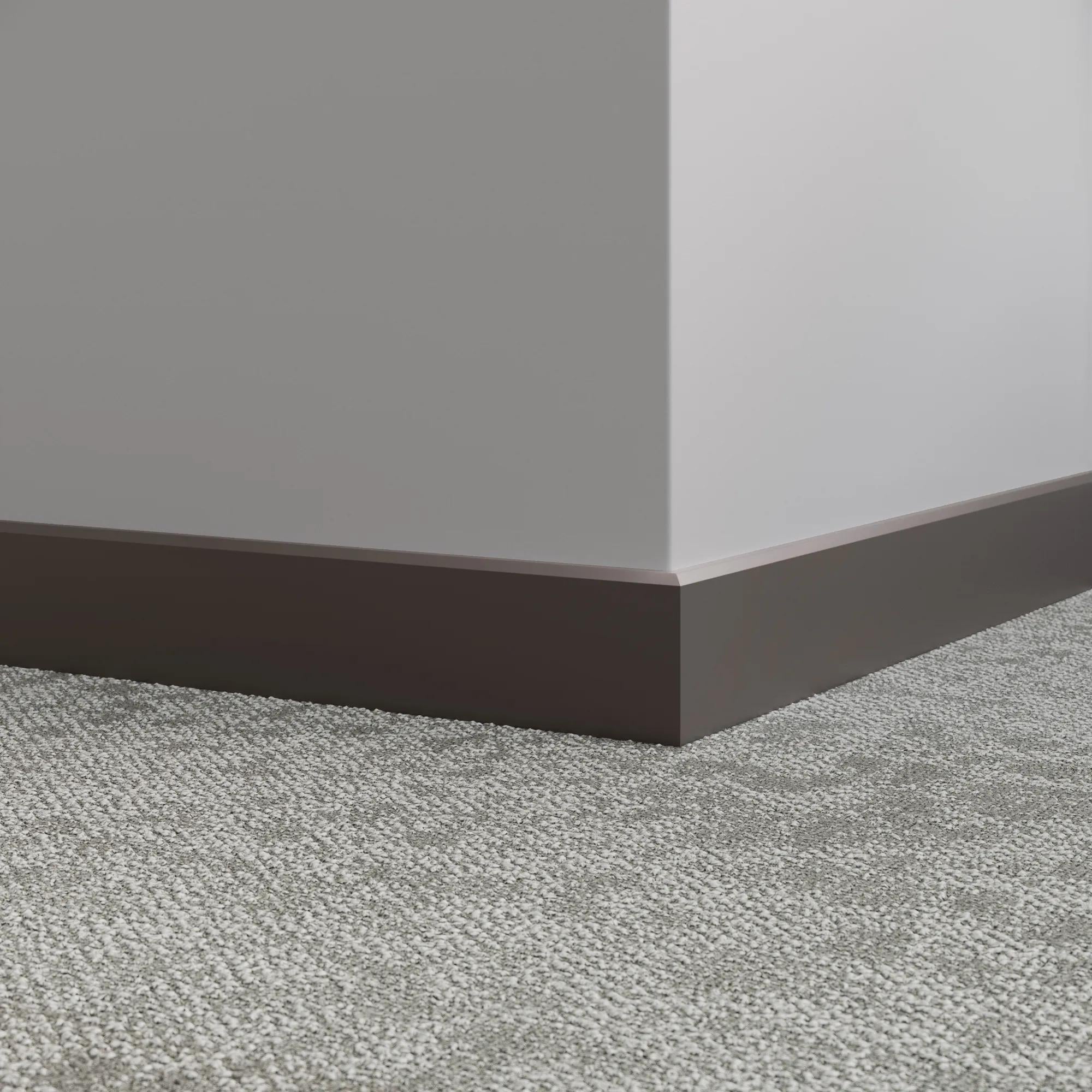 Tarkett / Johnsonite Millwork Mandalay 3" 47 Brown 3" x 8' by 3/8" (56 LF/box)