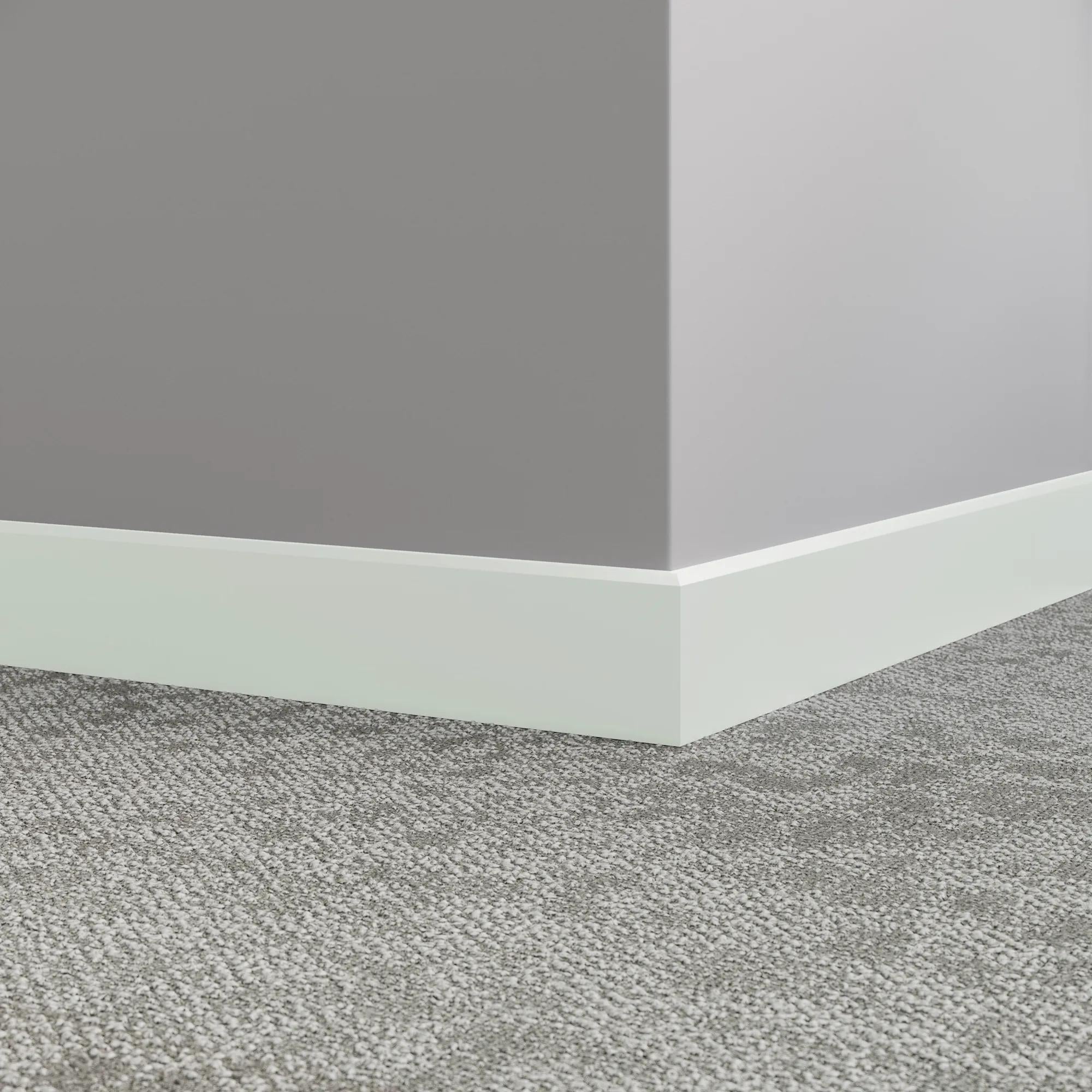 Tarkett / Johnsonite Millwork Mandalay 3" 50 White 3" x 8' by 3/8" (56 LF/box)