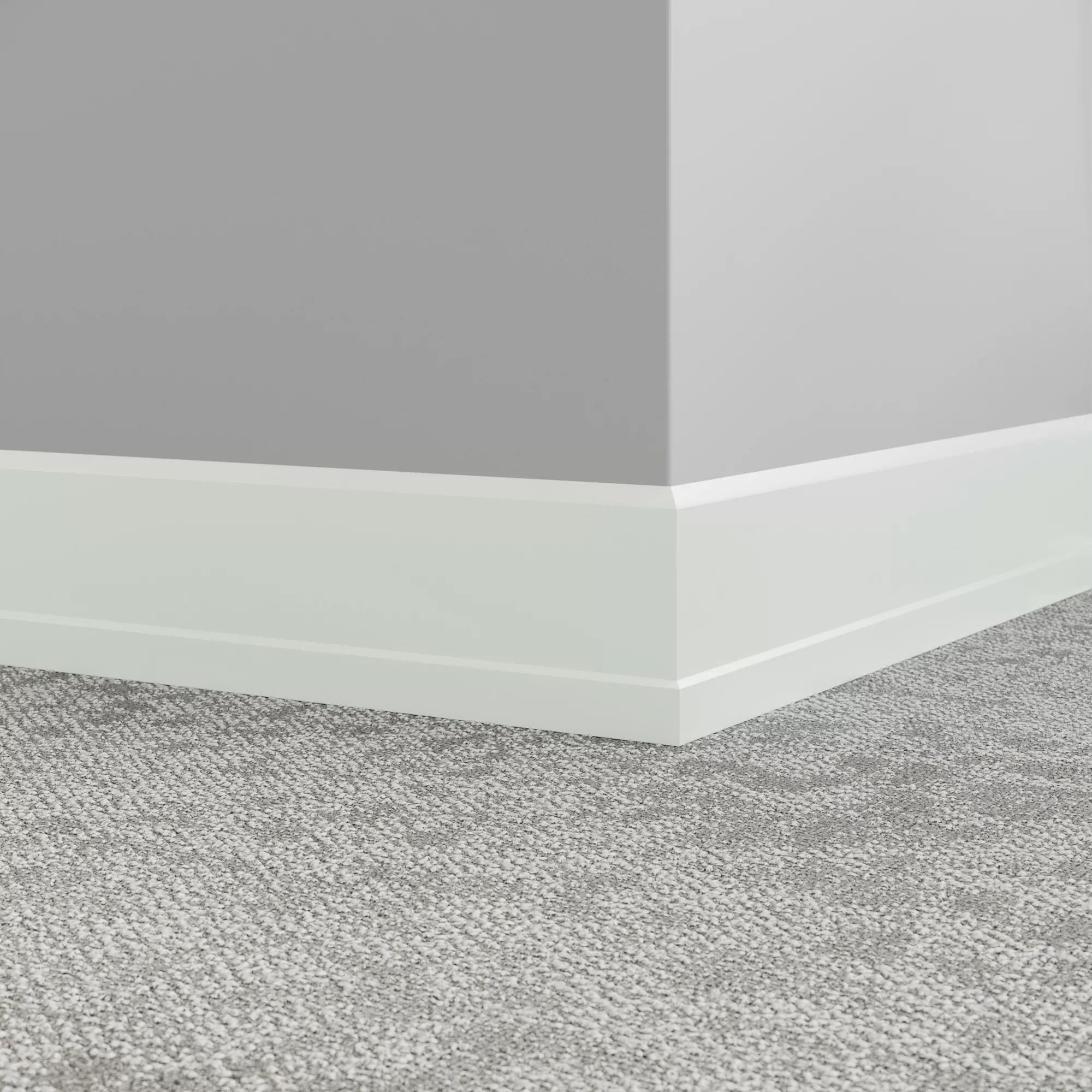 Tarkett / Johnsonite Millwork Stance 6" 50 White 6" x 8' by 0.35"