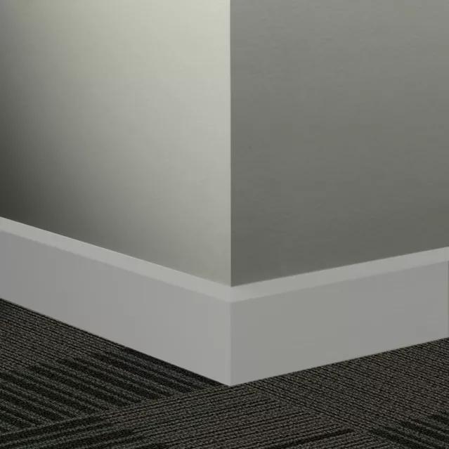 Tarkett / Johnsonite Millwork Oblique 3" 55 Silver Grey 3" x 8' by 3/8" (56 LF/box)