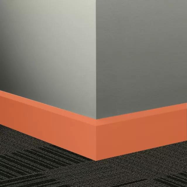 Tarkett / Johnsonite Millwork Oblique 3" 62 Tangerine Tango 3" x 8' by 3/8" (56 LF/box)