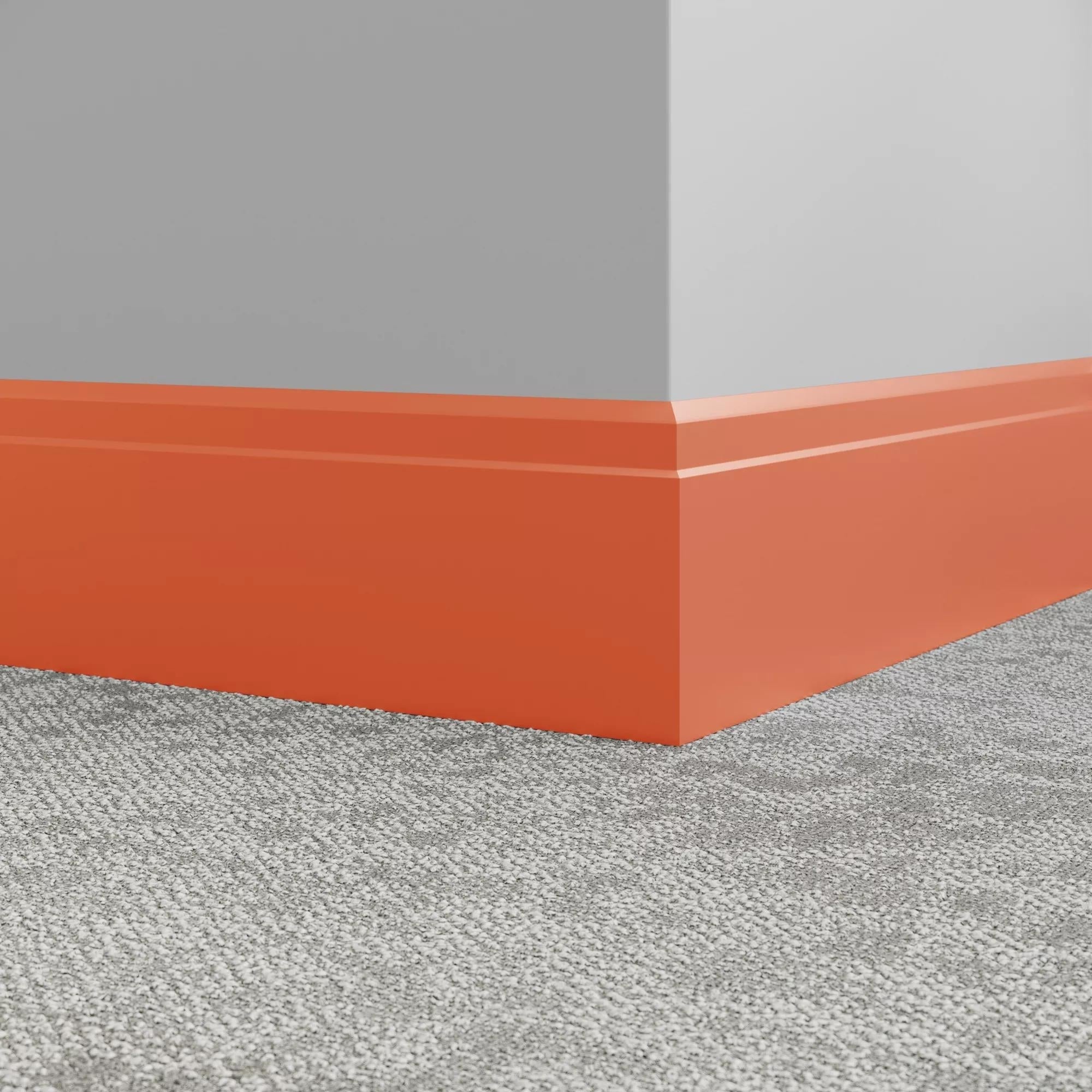 Tarkett / Johnsonite Millwork Ledge 6" 62 Tangerine Tango 6" x 8' by 0.35"