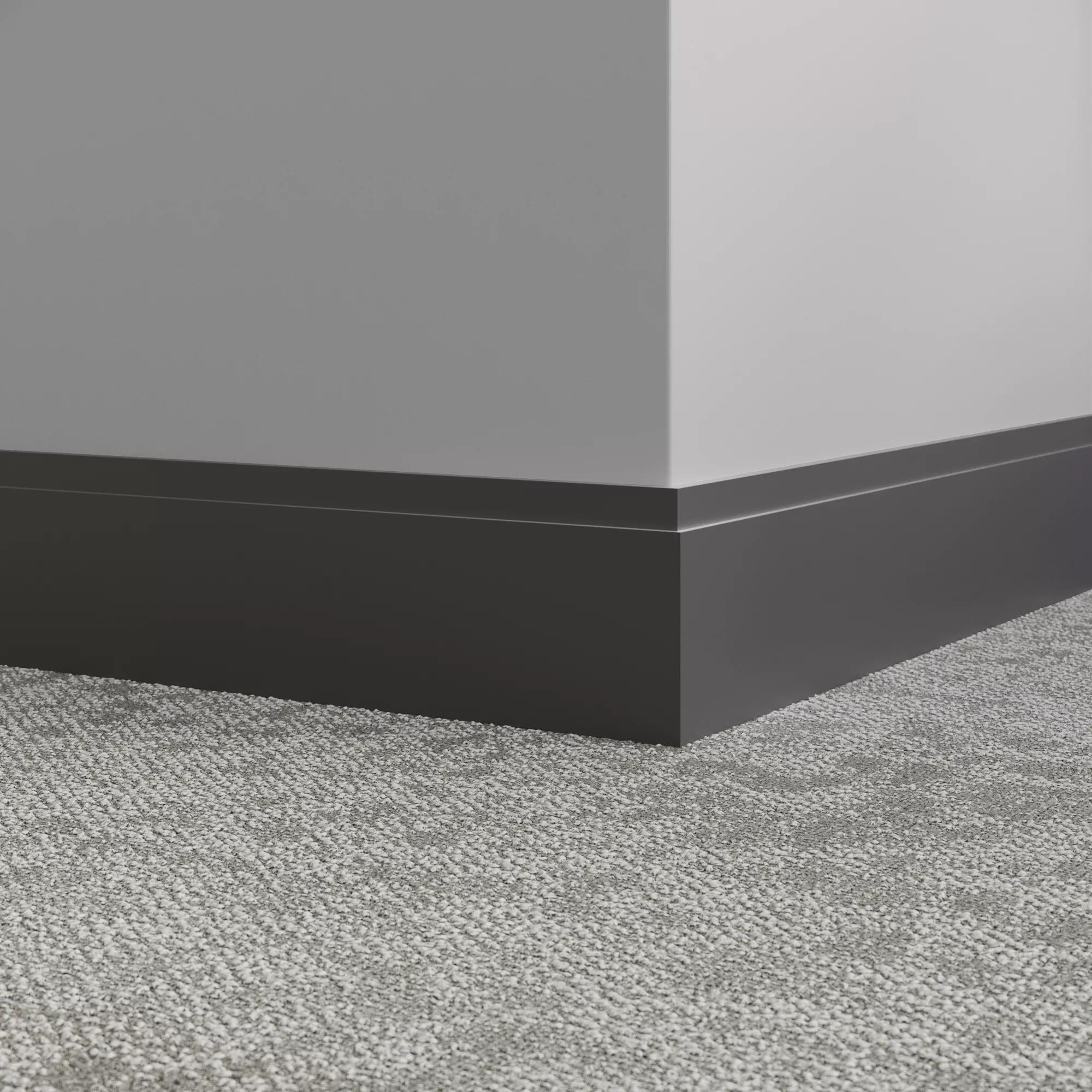 Tarkett / Johnsonite Millwork Equinox 4-1/2" 63 Burnt Umber 4.5" x 8' by 3/8" (40 LF/box)