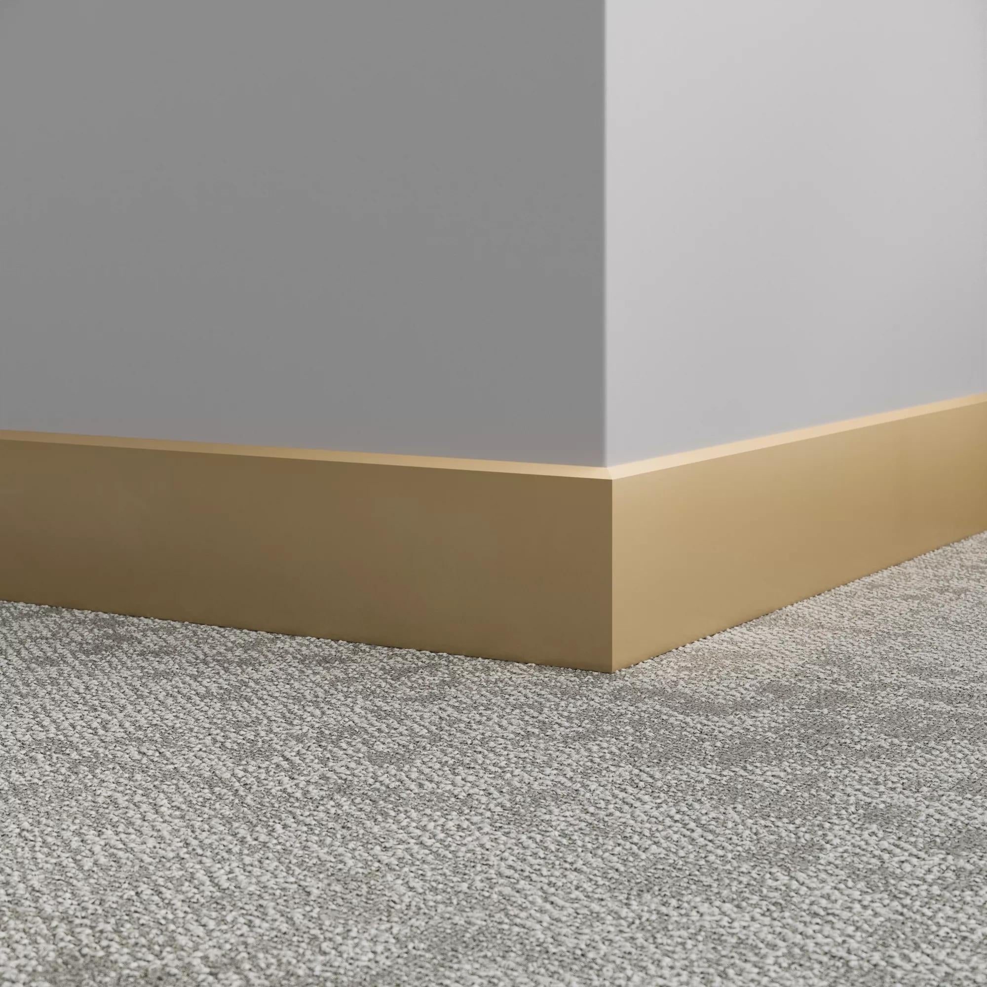 Tarkett / Johnsonite Millwork Exhibit 4.25" 67 Old Gold 4.25" x 8' by 1/4"