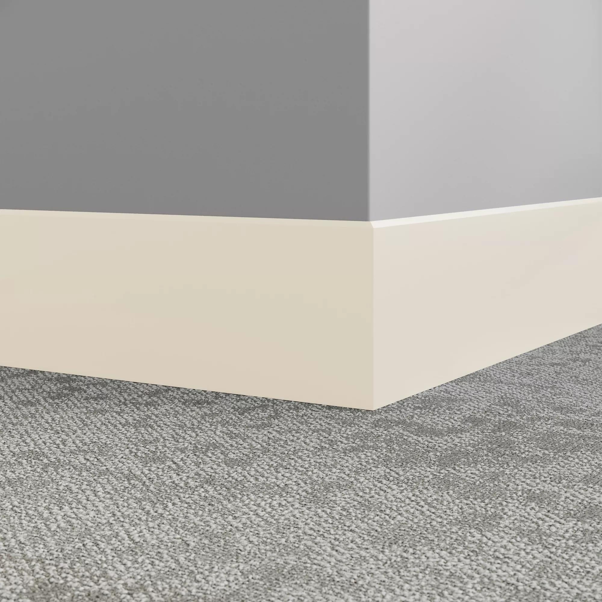 Tarkett / Johnsonite Millwork Exhibit 6" 68 White Sand 6" x 8' by 1/4"