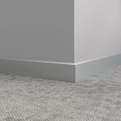 Tarkett / Johnsonite Millwork Mandalay 3" 69 Sterling Silver 3" x 8' by 3/8" (56 LF/box)