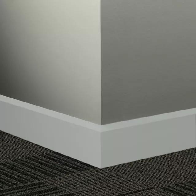 Tarkett / Johnsonite Millwork Oblique 3" 69 Sterling Silver 3" x 8' by 3/8" (56 LF/box)