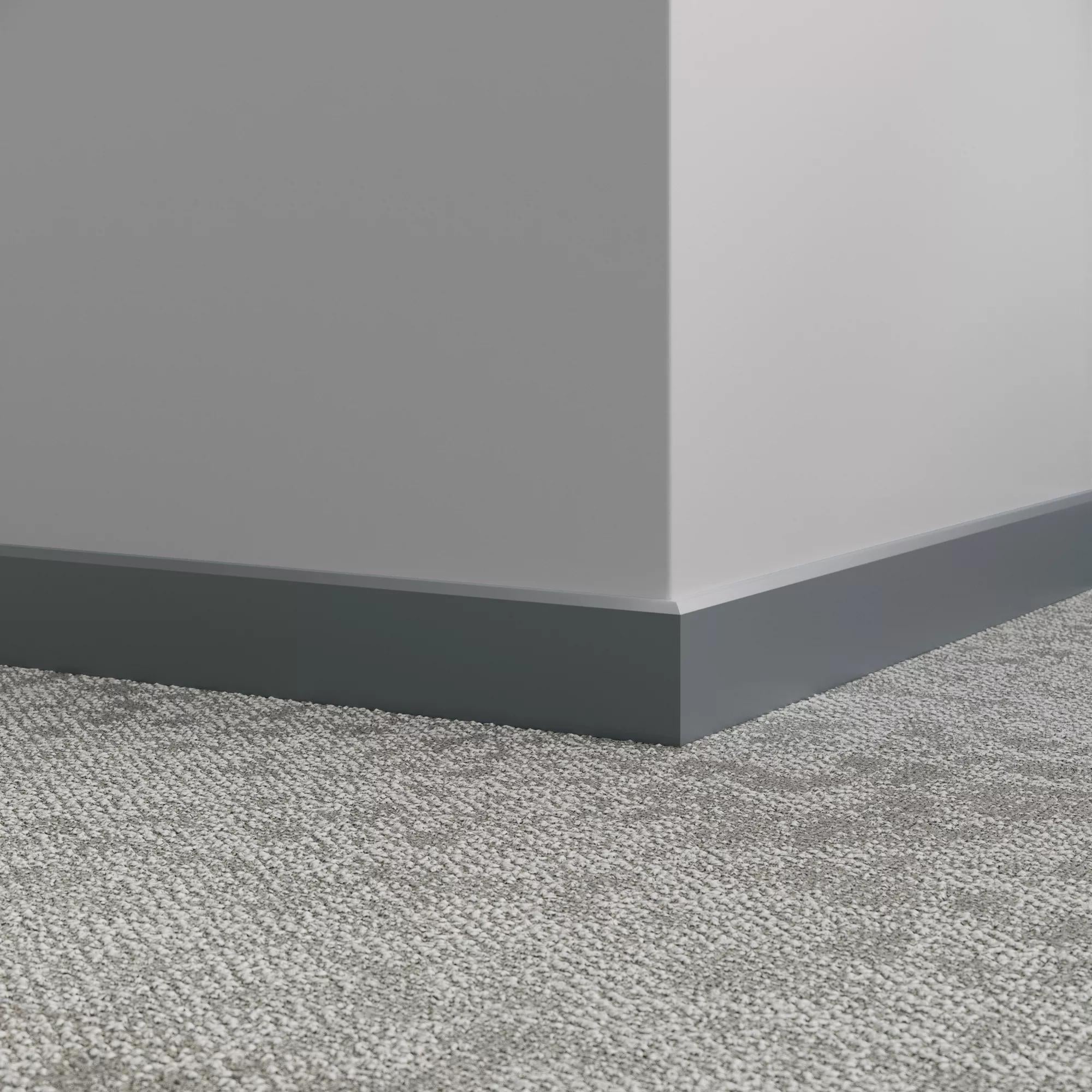 Tarkett / Johnsonite Millwork Mandalay 2-1/2" 71 Storm Cloud 2.5" x 8' by 3/8" (40 LF/box)