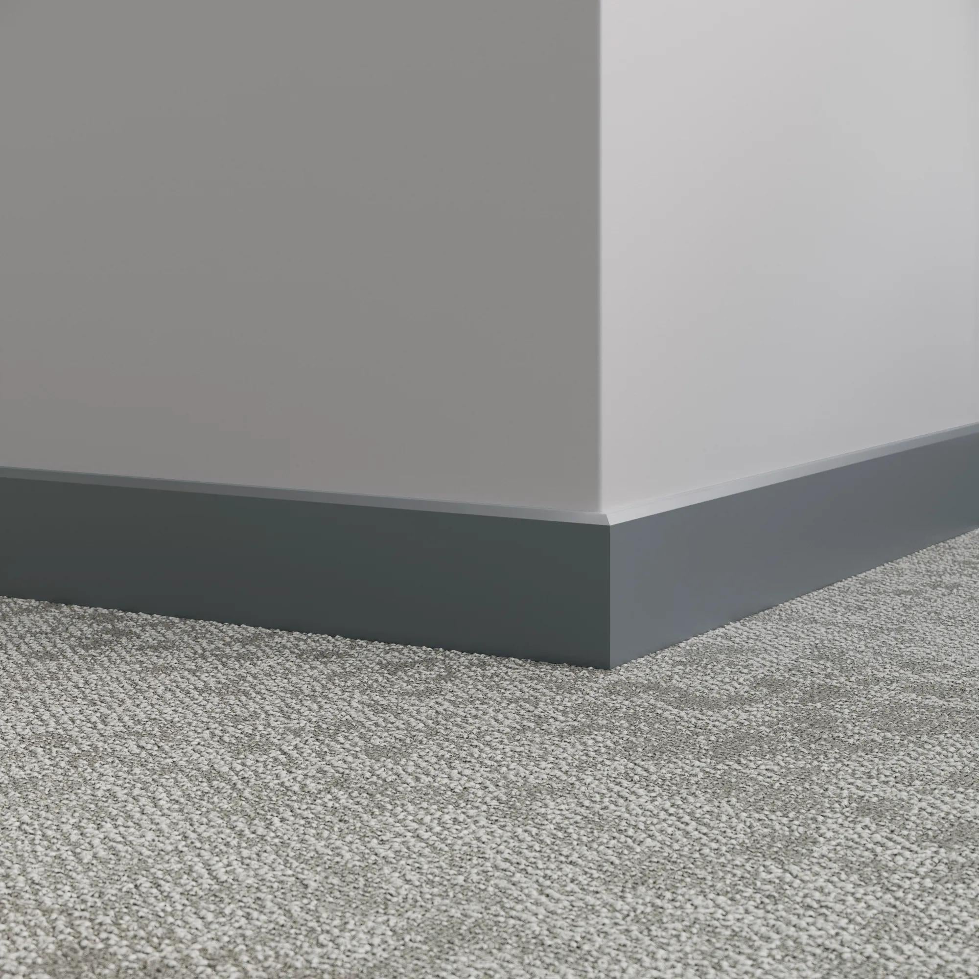 Tarkett / Johnsonite Millwork Mandalay 3" 71 Storm Cloud 3" x 8' by 3/8" (56 LF/box)