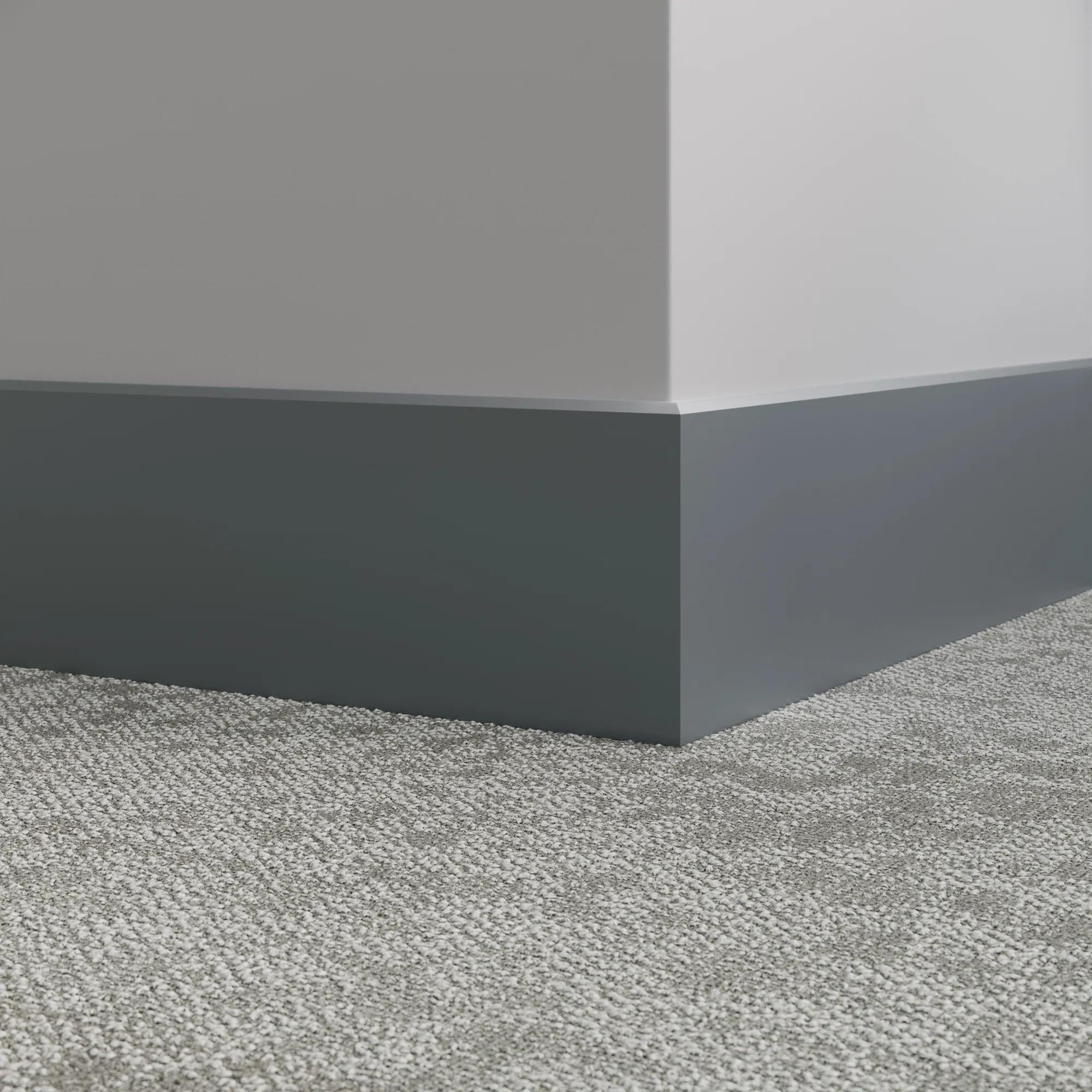 Tarkett / Johnsonite Millwork Mandalay 6" 71 Storm Cloud 6" x 8' by 3/8" (32 ft./box)