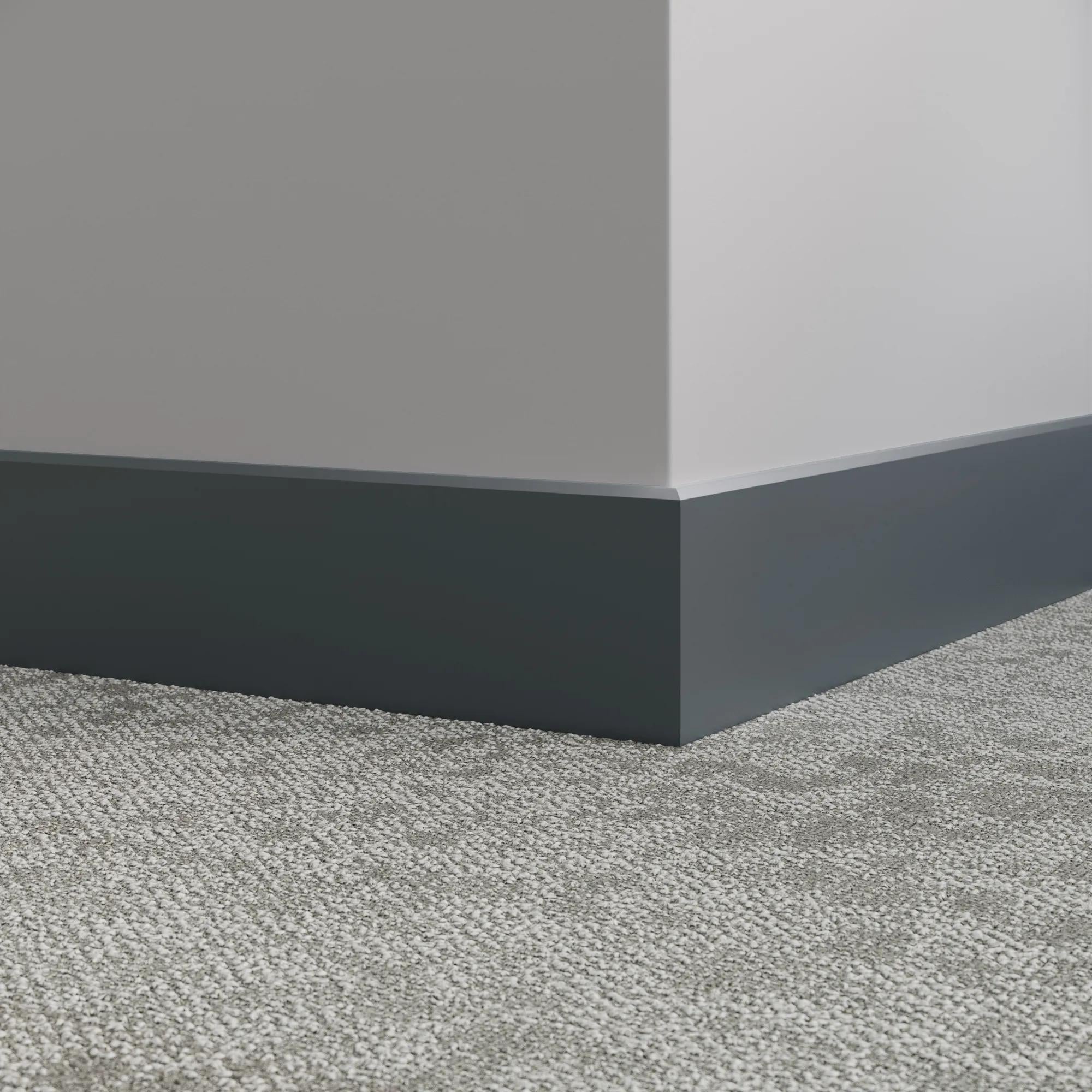 Tarkett / Johnsonite Millwork Mandalay 4-1/2" 72 Harbour 4.5" x 8' by 3/8" – product image showing size, style, and brand details.