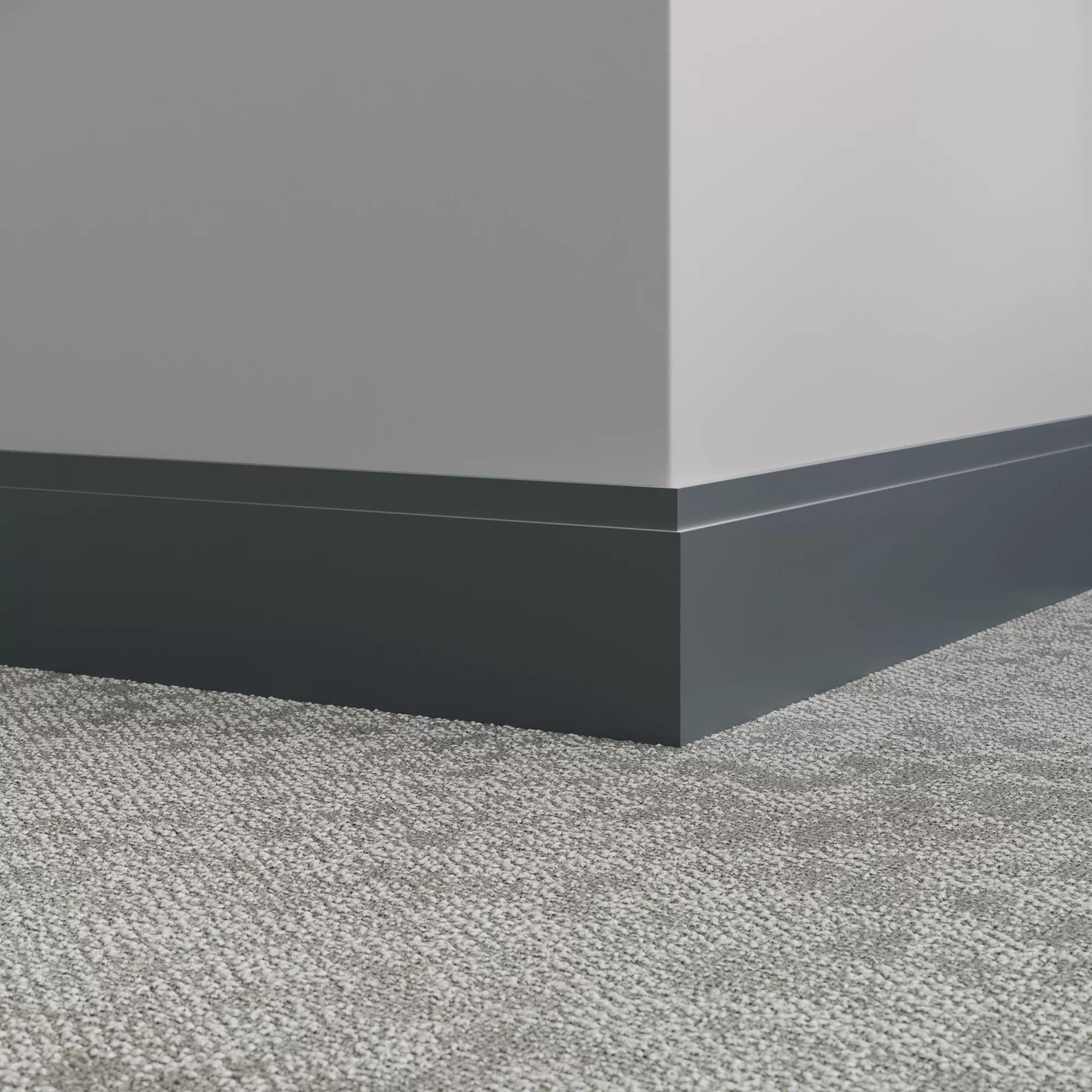 Tarkett / Johnsonite Millwork Equinox 4-1/2" 72 Harbour 4.5" x 8' by 3/8" – product image showing size, style, and brand details.