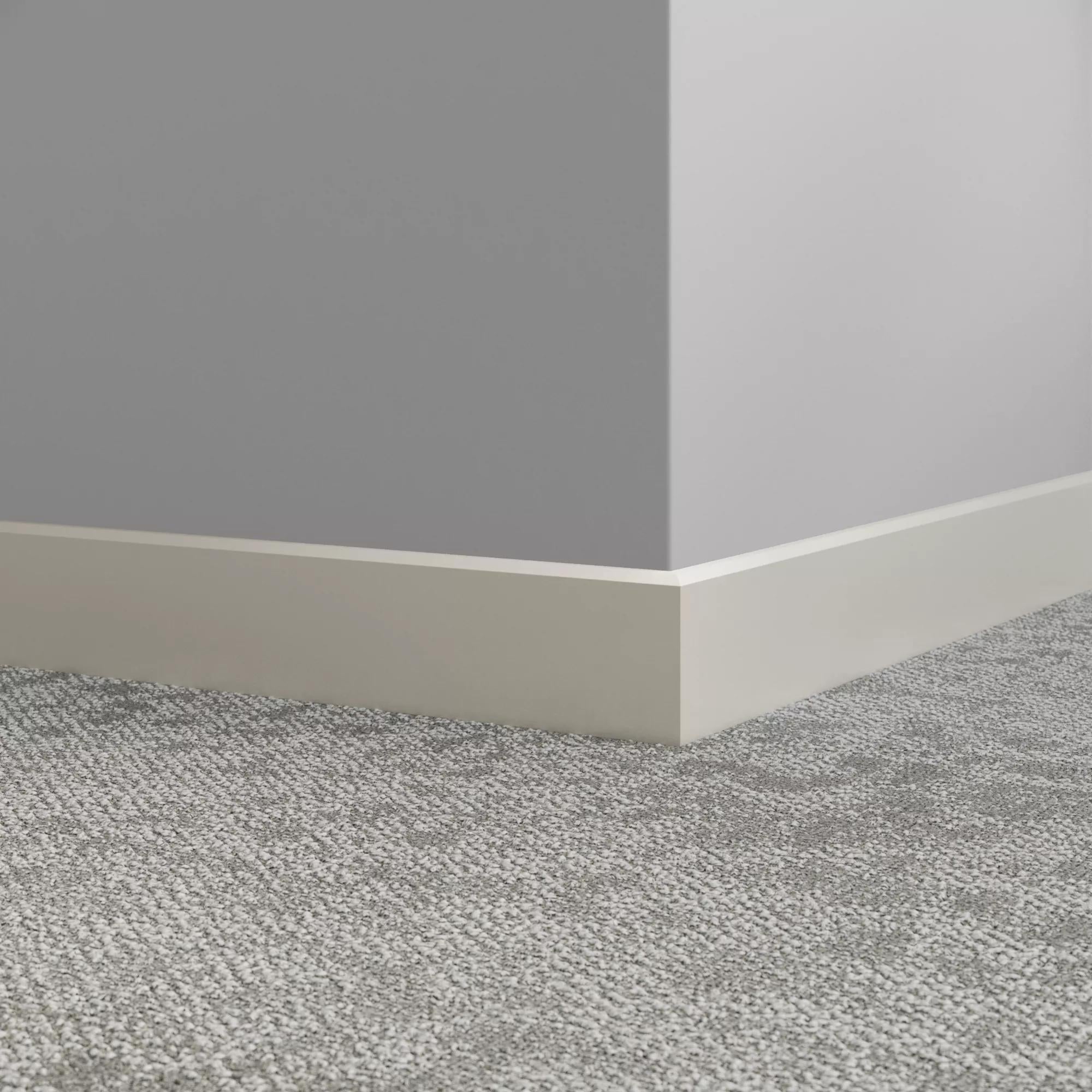 Tarkett / Johnsonite Millwork Mandalay 3" 77 Pearl 3" x 8' by 3/8" (56 LF/box)