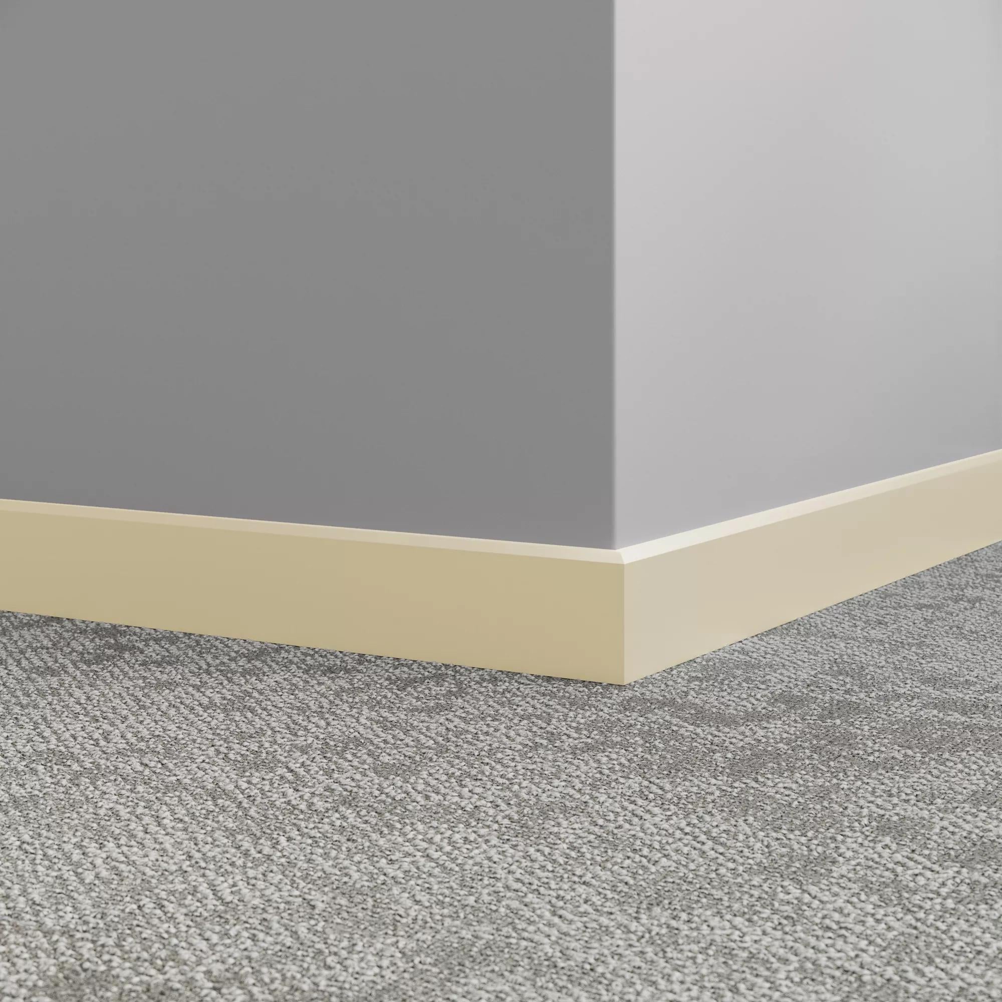 Tarkett / Johnsonite Millwork Mandalay 2-1/2" 79 Bone White 2.5" x 8' by 3/8" (40 LF/box)