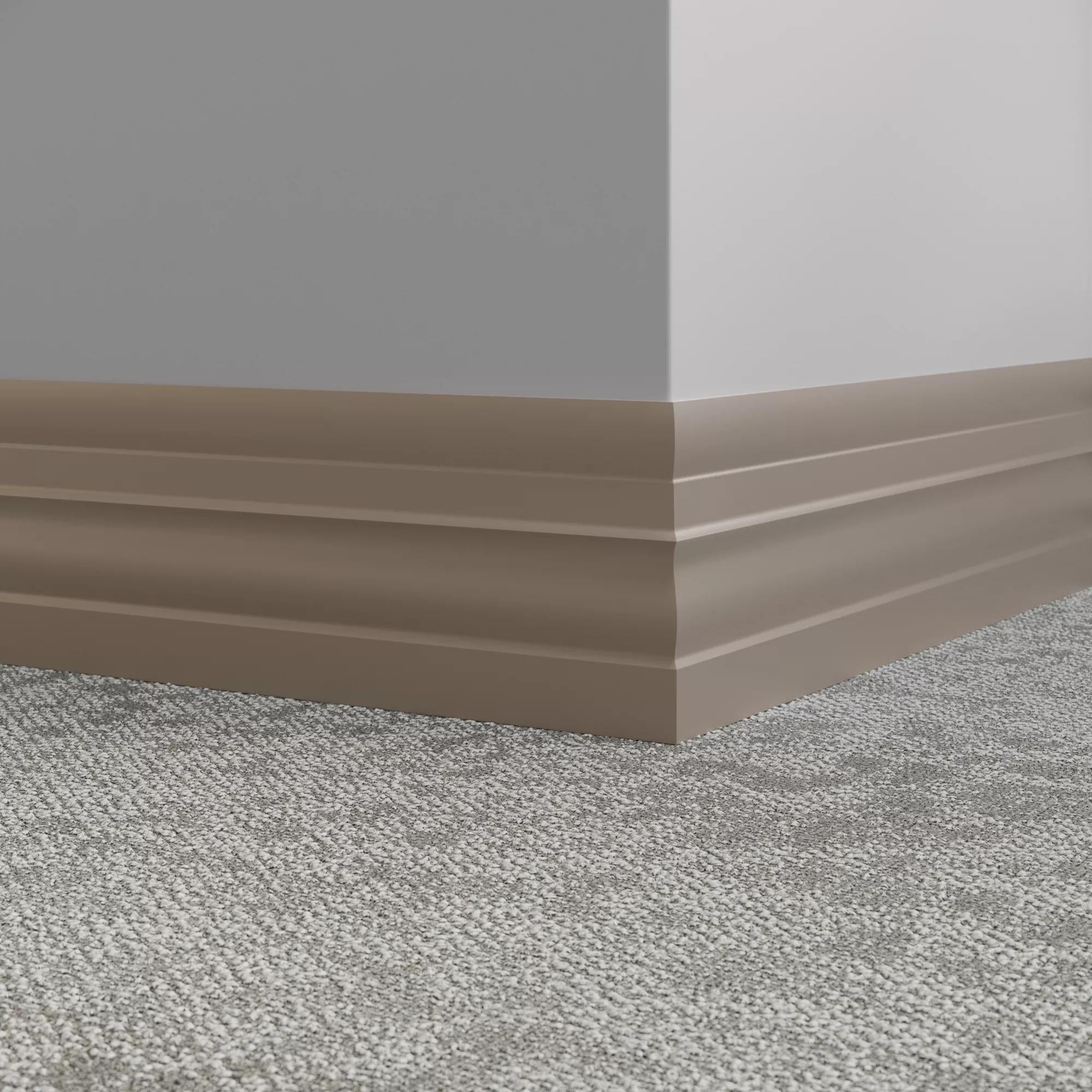 Tarkett / Johnsonite Millwork Attache 6" 80 Fawn 6" x 8' by 1/4" (64 LF/box)