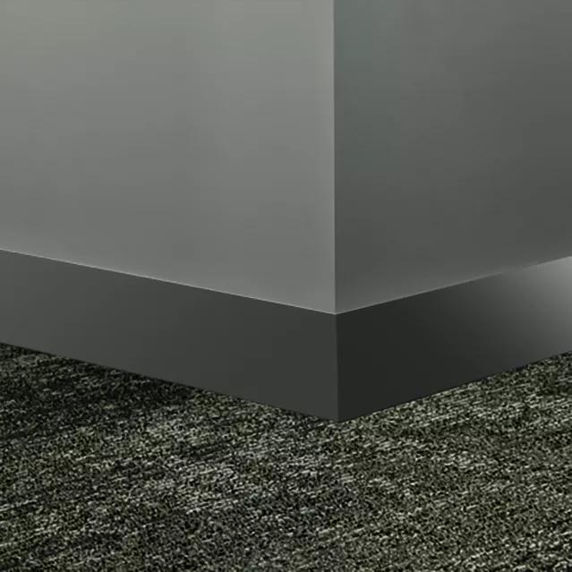 Tarkett / Johnsonite Millwork Monument 2-1/2" 82 Black Pearl 2.5" x 8' by 1/4" – product image showing size, style, and brand details.