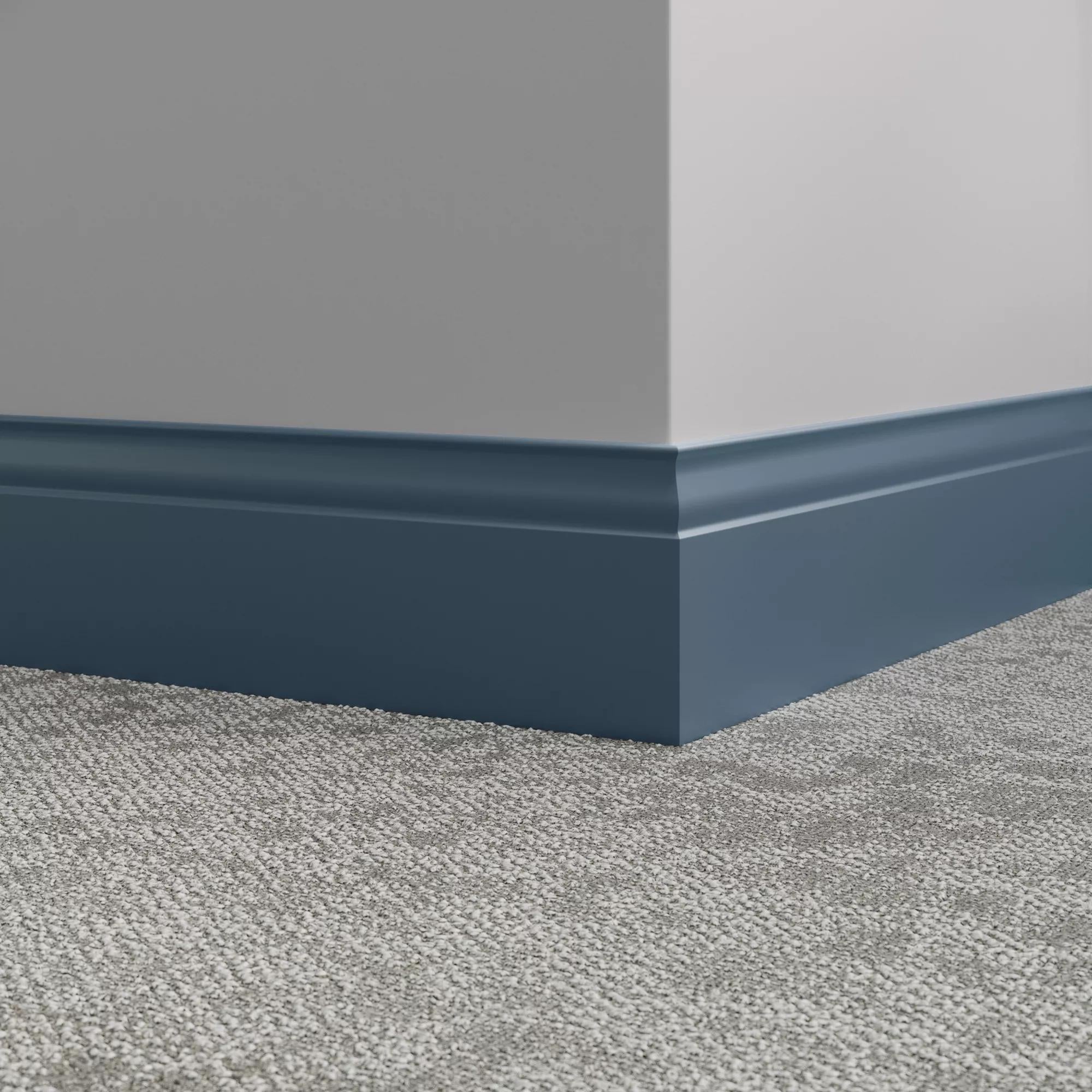 Tarkett / Johnsonite Millwork Inflection 5-1/4" 84 Blue Jeans 5.25" x 8' by 3/8" (48 LF/box)