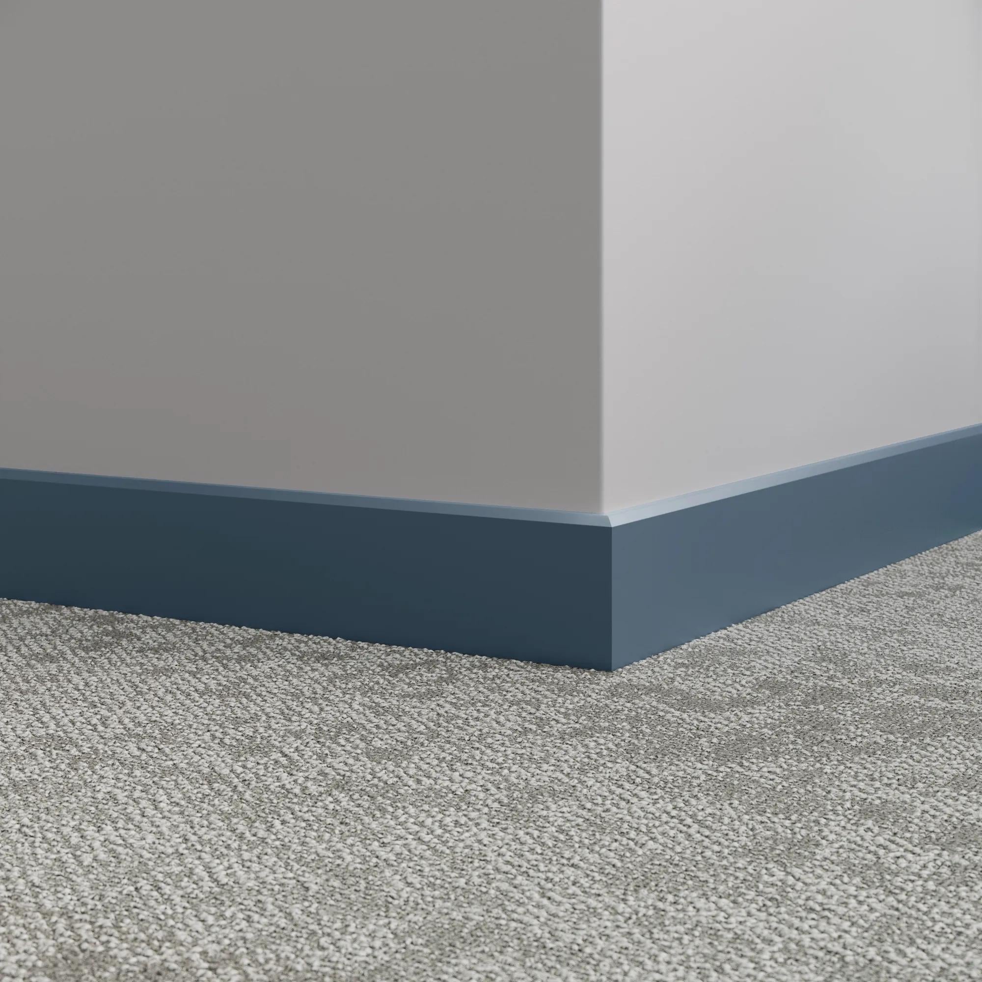 Tarkett / Johnsonite Millwork Mandalay 3" 84 Blue Jeans 3" x 8' by 3/8" – product image showing size, style, and brand details.
