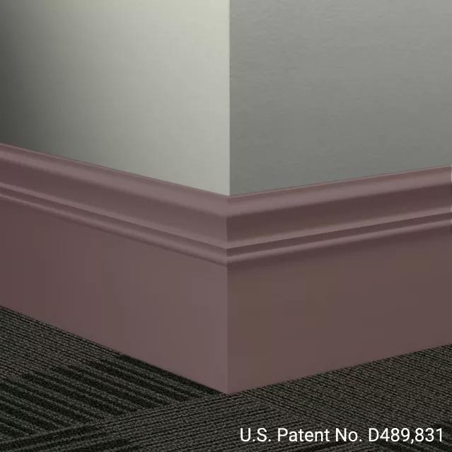 Tarkett / Johnsonite Millwork Monarch 6" 85 Burgundy 6" x 8' by 3/16" (48 LF/box)