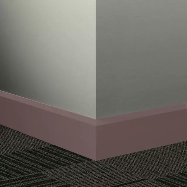 Tarkett / Johnsonite Millwork Oblique 3" 85 Burgundy 3" x 8' by 3/8" (56 LF/box)