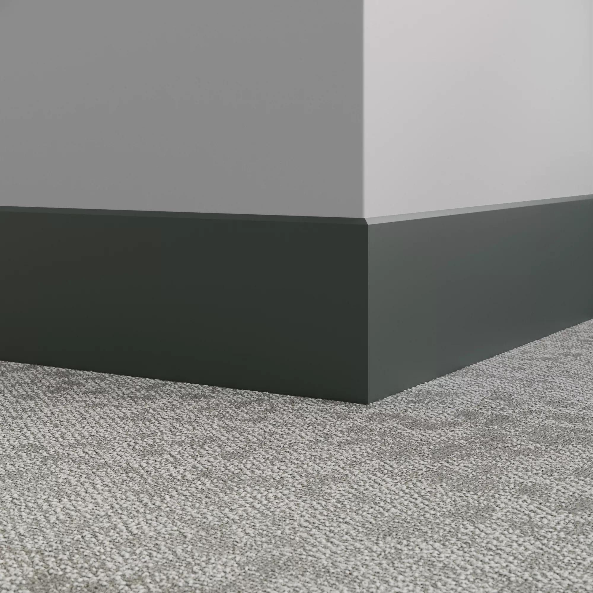 Tarkett / Johnsonite Millwork Exhibit 6" 86 Hunter Green 6" x 8' by 1/4"