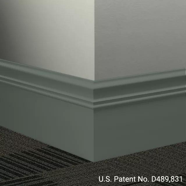 Tarkett / Johnsonite Millwork Monarch 6" 86 Hunter Green 6" x 8' by 3/16" (48 LF/box)