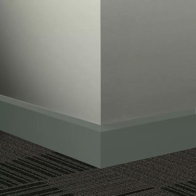 Tarkett / Johnsonite Millwork Oblique 3" 86 Hunter Green 3" x 8' by 3/8" (56 LF/box)