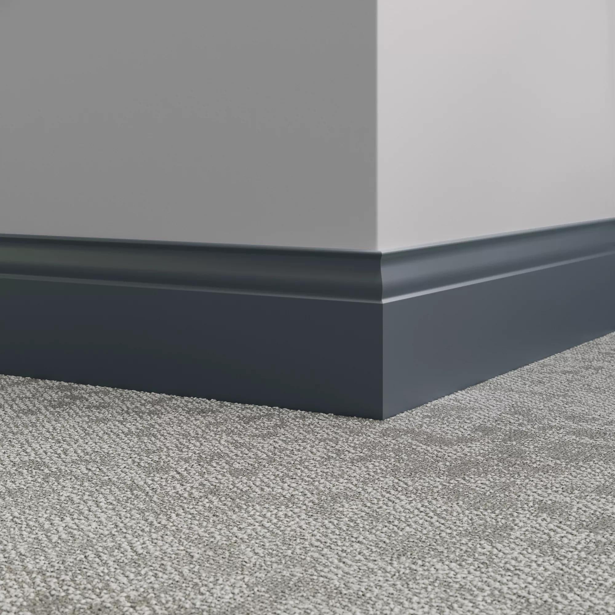 Tarkett / Johnsonite Millwork Inflection 5-1/4" 92 Blue Lagoon 5.25" x 8' by 3/8" (48 LF/box)