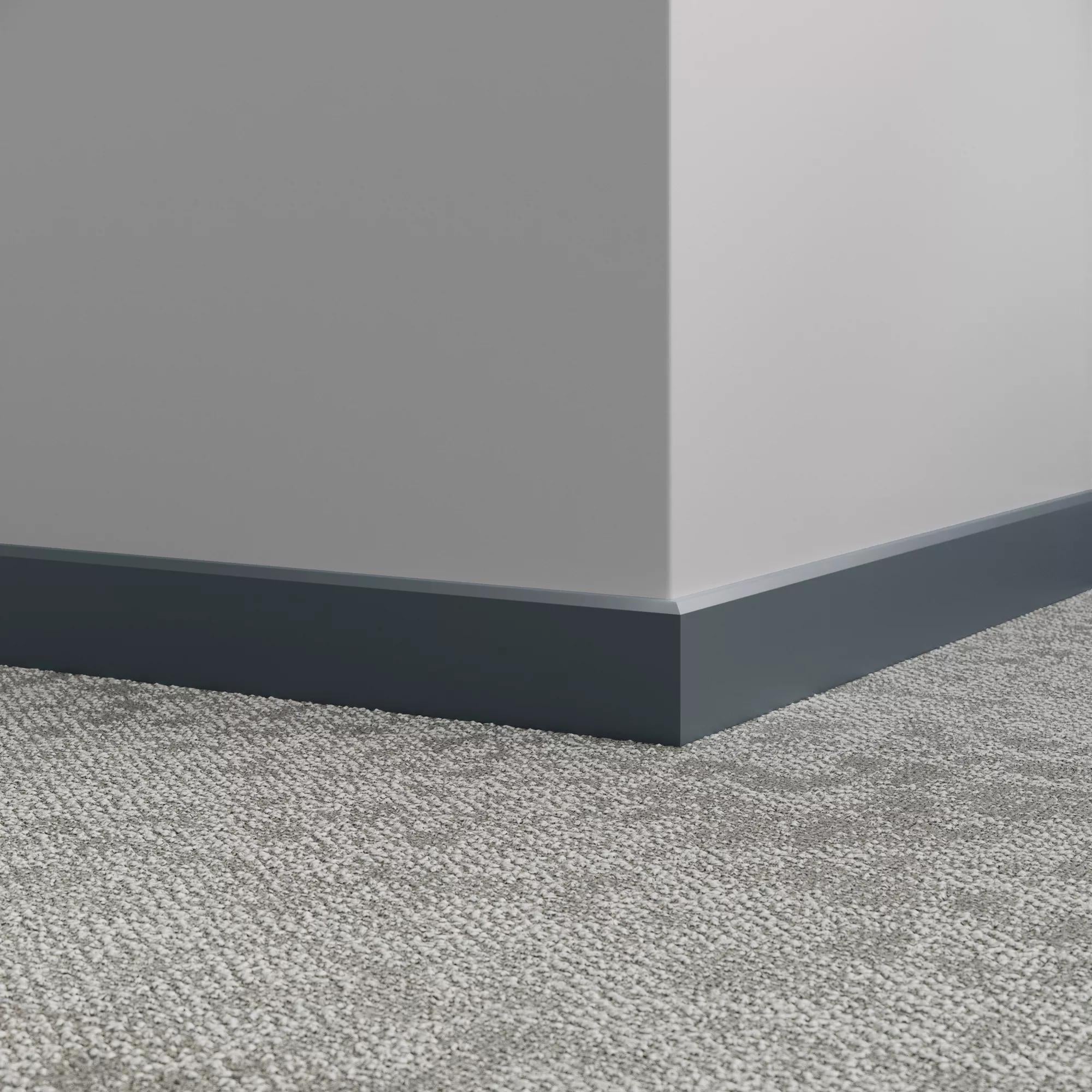 Tarkett / Johnsonite Millwork Mandalay 2-1/2" 92 Blue Lagoon 2.5" x 8' by 3/8" (40 LF/box)