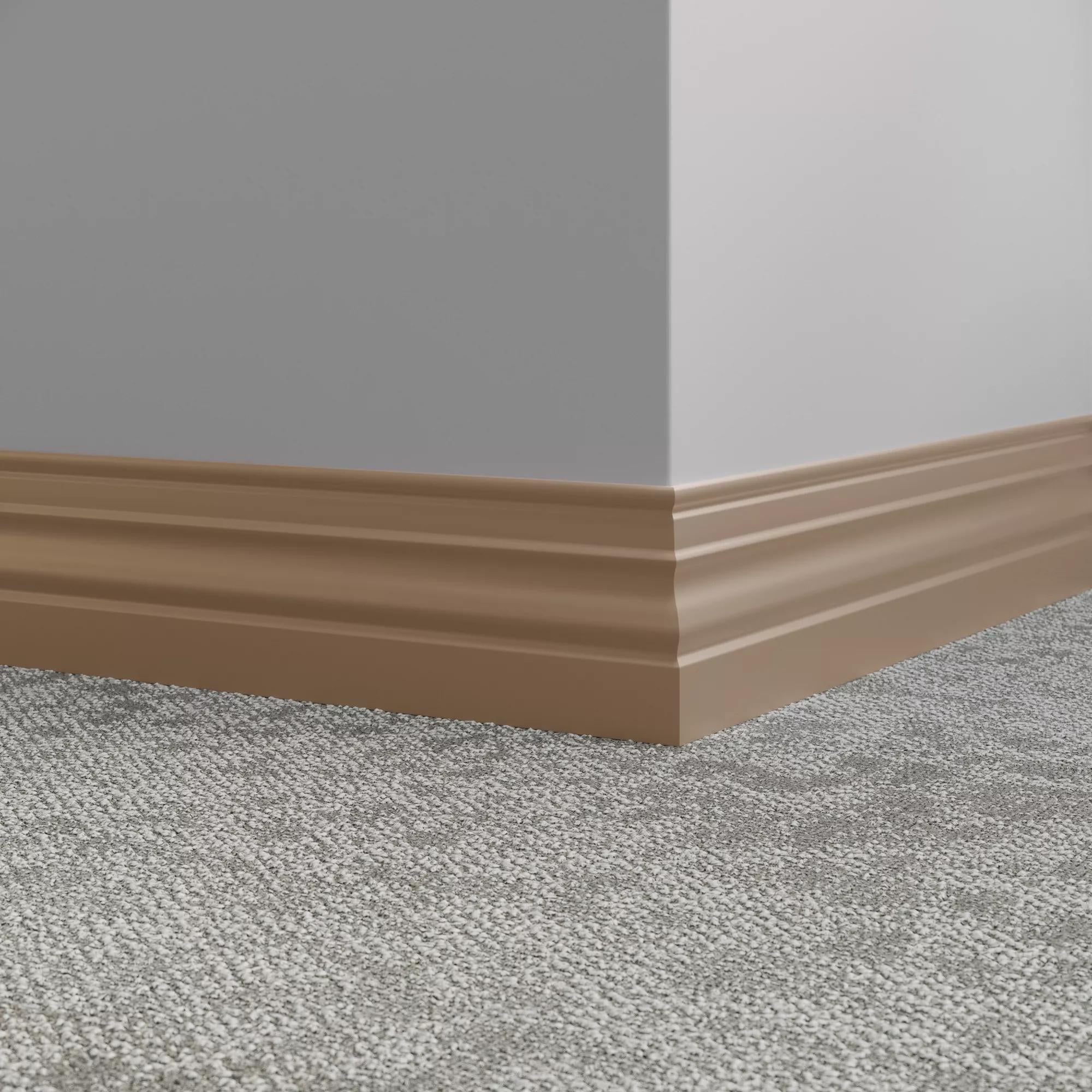 Tarkett / Johnsonite Millwork Diplomat 4-1/2" TA1 Tannery 4.5" x 8' by 3/8" (48 LF/box)