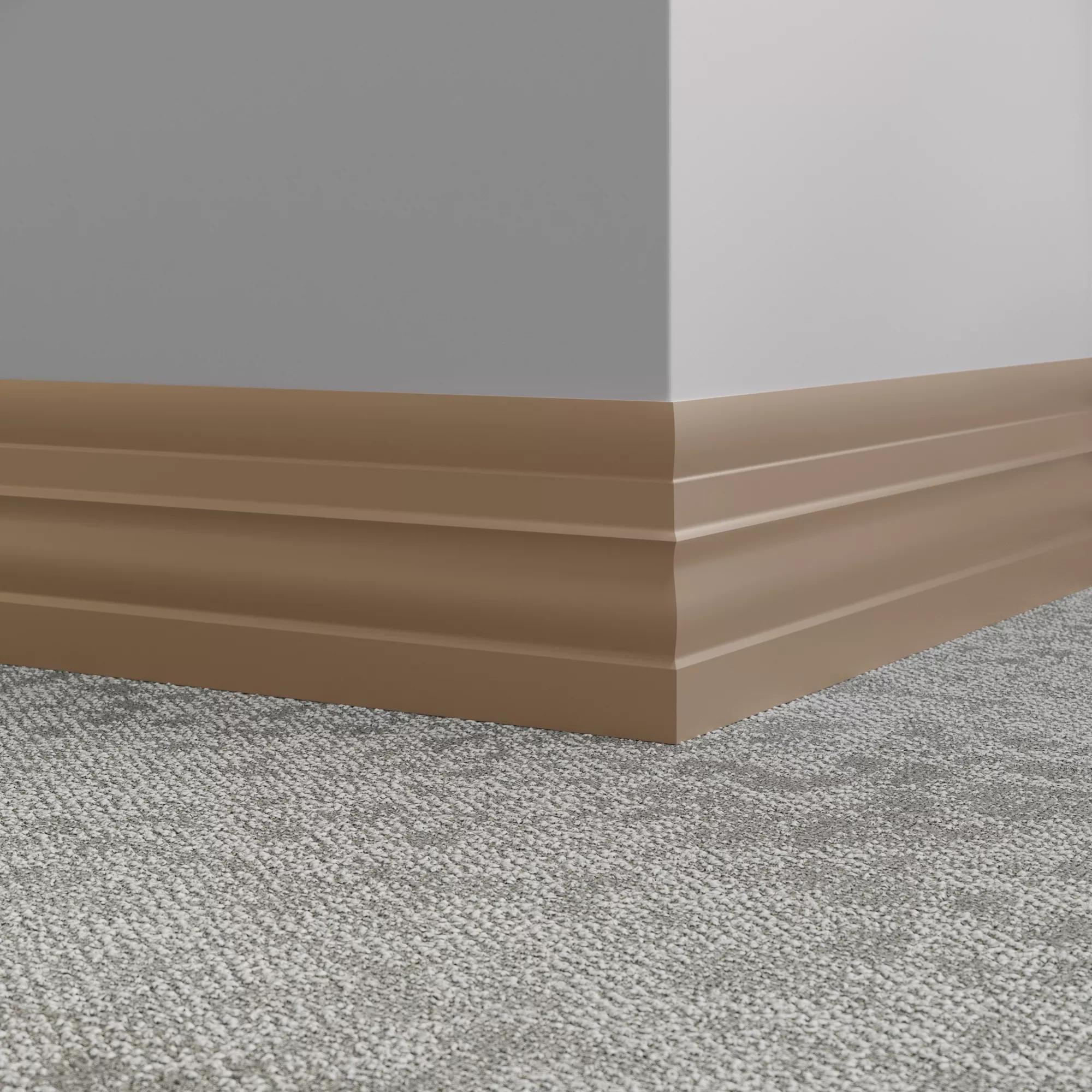 Tarkett / Johnsonite Millwork Attache 6" TA1 Tannery 6" x 8' by 1/4" (64 LF/box)
