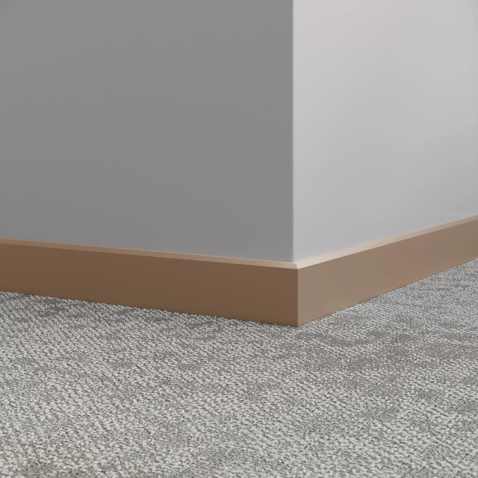 Tarkett / Johnsonite Millwork Mandalay 2-1/2" TA1 Tannery 2.5" x 8' by 3/8" – product image showing size, style, and brand details.