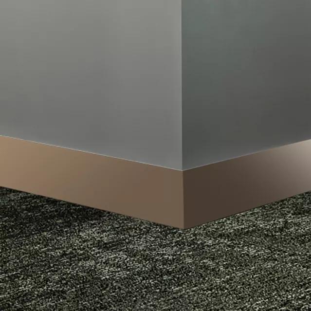 Tarkett / Johnsonite Millwork Monument 2-1/2" TA1 Tannery 2.5" x 8' by 1/4" – product image showing size, style, and brand details.