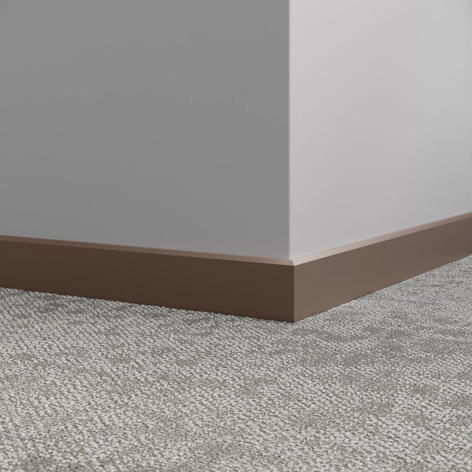 Tarkett / Johnsonite Millwork Mandalay 2-1/2" TA2 Saddlebrook 2.5" x 8' by 3/8" (40 LF/box)