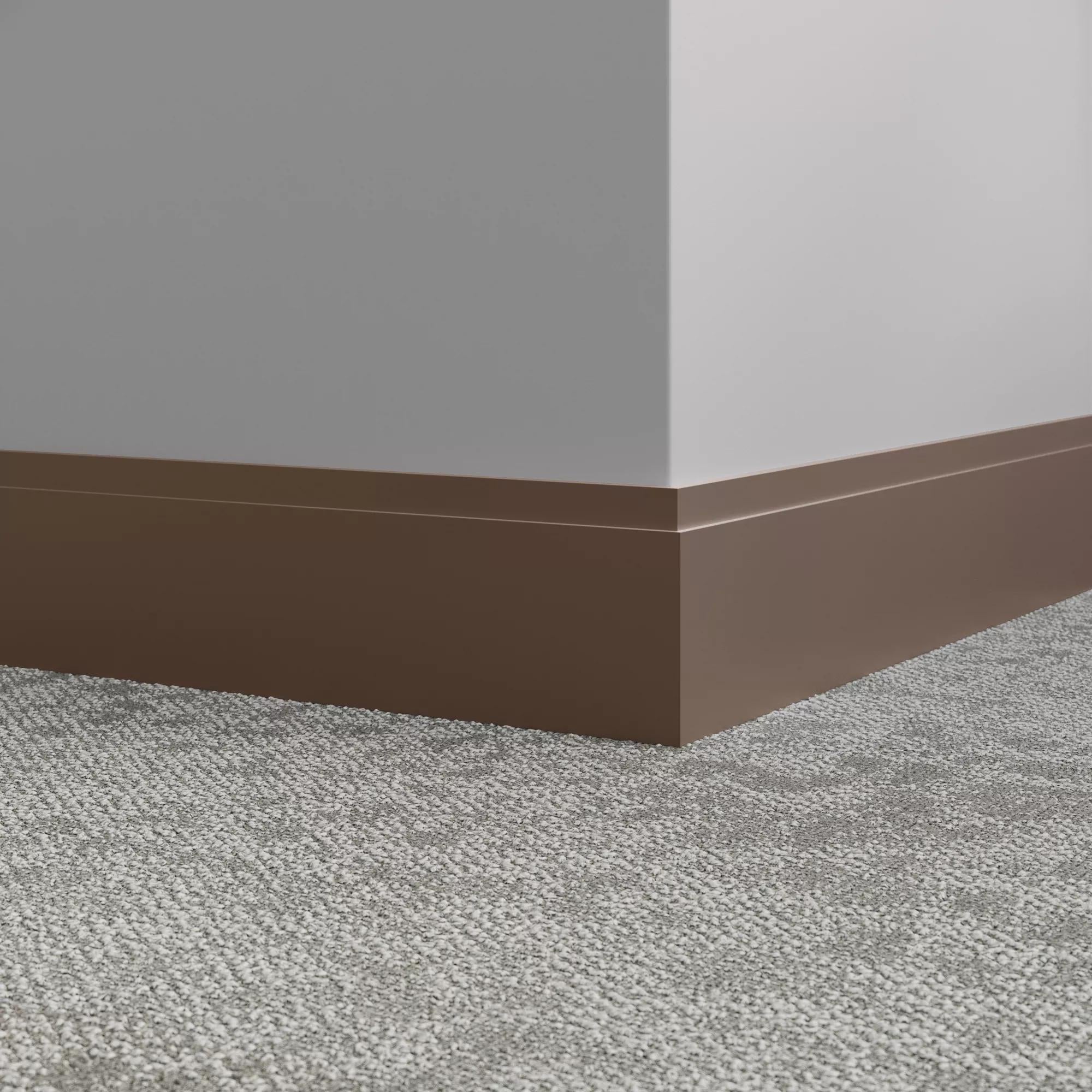 Tarkett / Johnsonite Millwork Equinox 4-1/2" TA2 Saddlebrook 4.5" x 8' by 3/8" (40 LF/box)
