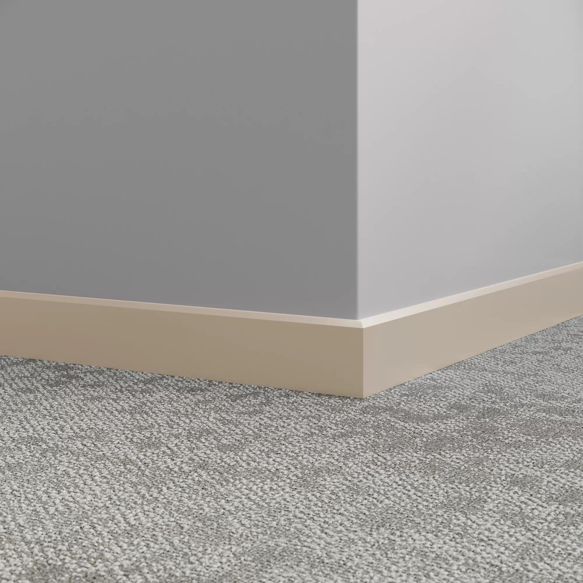 Tarkett / Johnsonite Millwork Mandalay 2-1/2" TA3 Castaway 2.5" x 8' by 3/8" (40 LF/box)