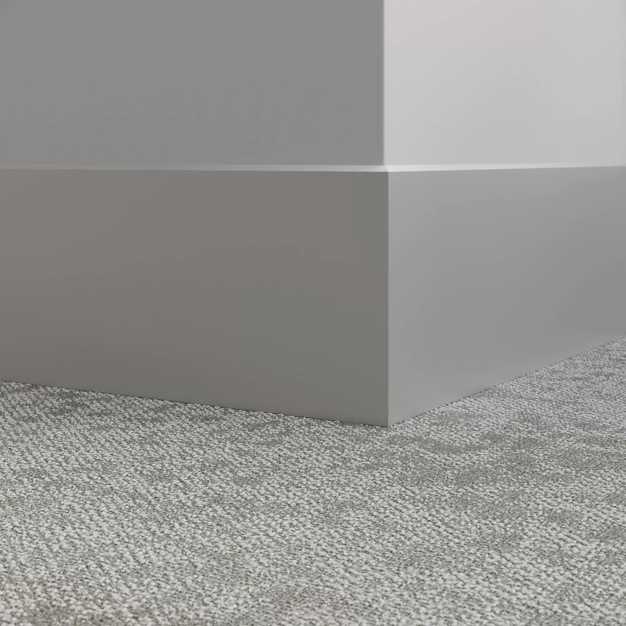 Tarkett / Johnsonite Millwork Exhibit 8" TA5 Colonial Grey 8" x 8' by 1/4"