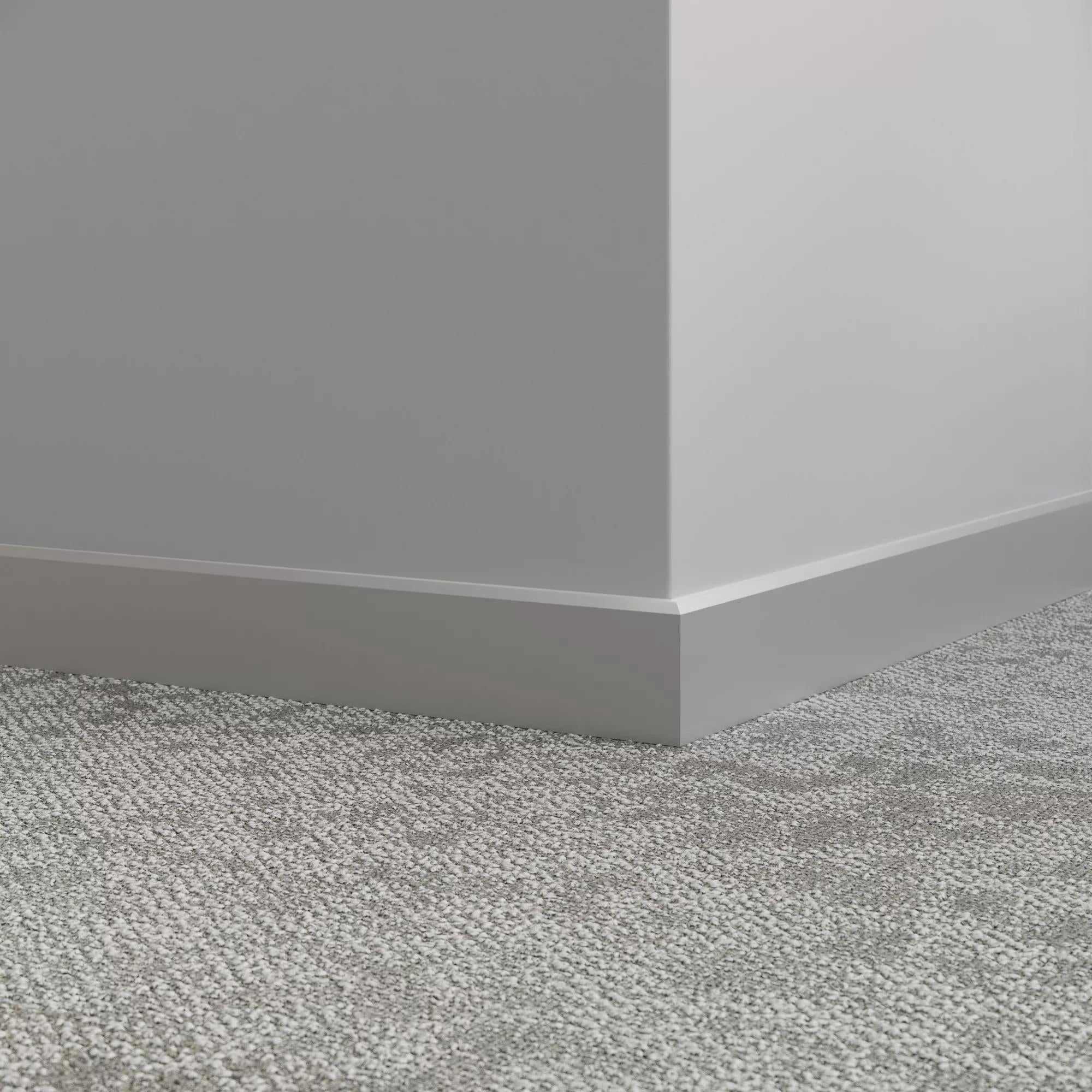 Tarkett / Johnsonite Millwork Mandalay 2-1/2" TA5 Colonial Grey 2.5" x 8' by 3/8" (40 LF/box)