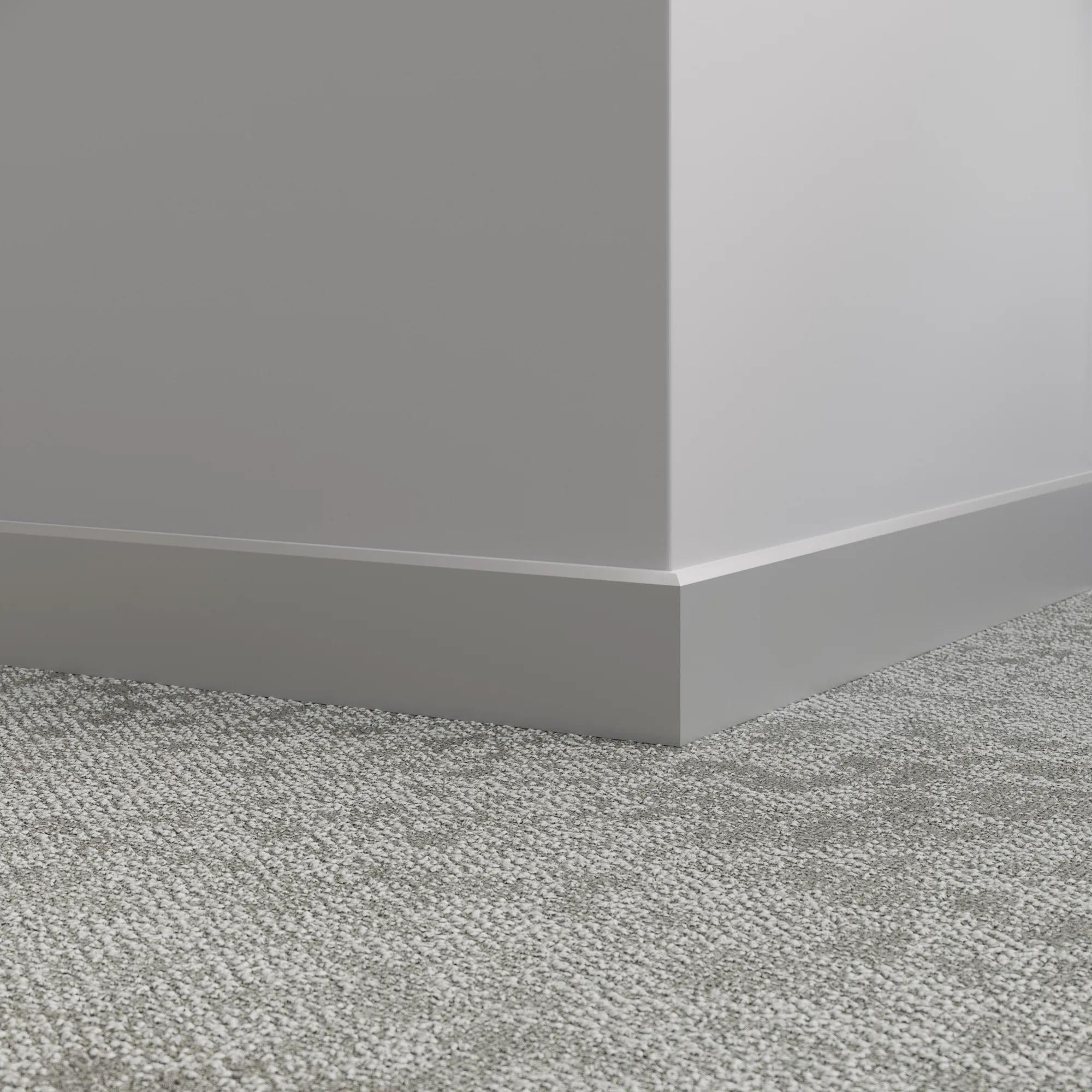 Tarkett / Johnsonite Millwork Mandalay 3" TA5 Colonial Grey 3" x 8' by 3/8" (56 LF/box)